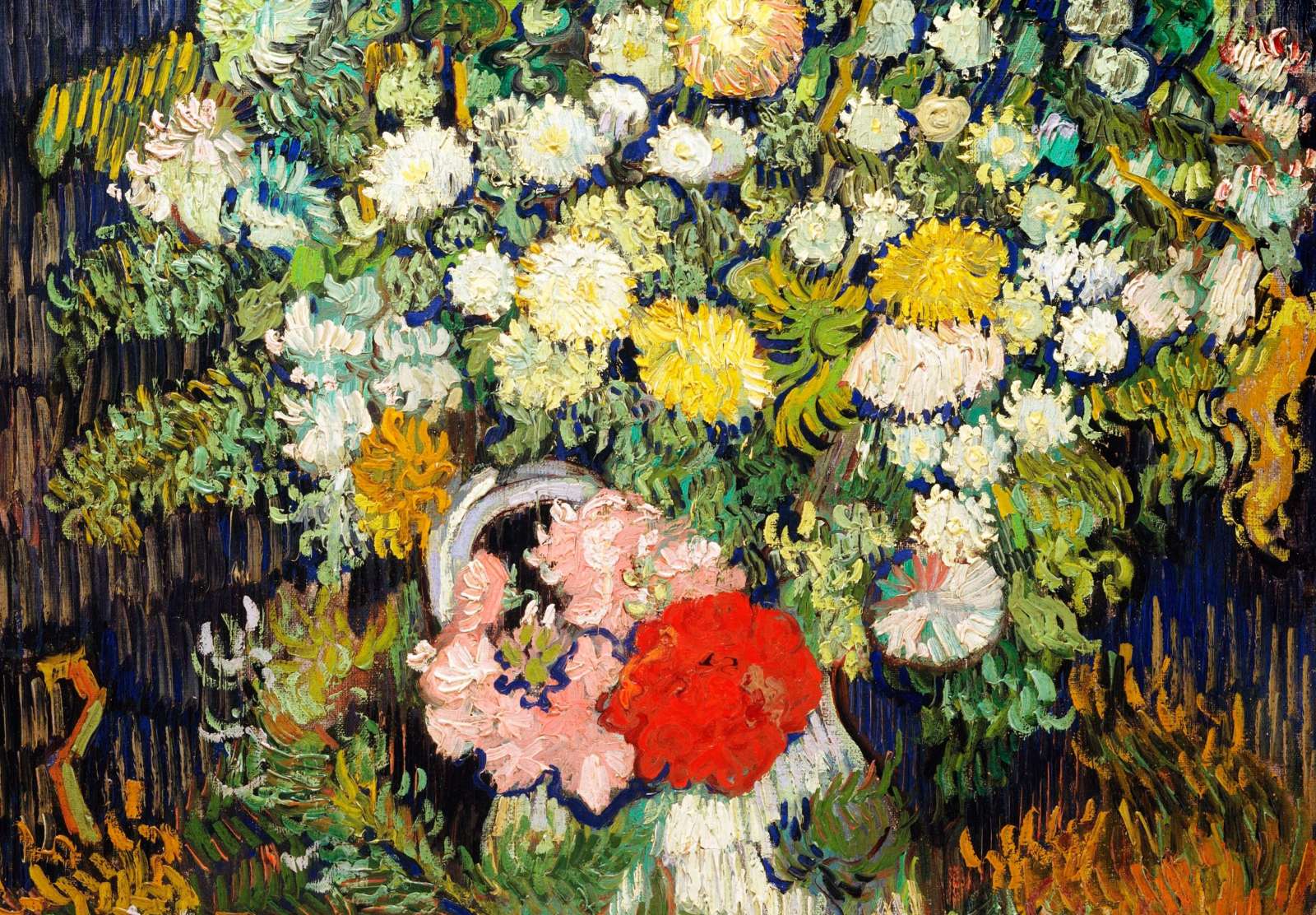 Reprodukcija „Gėlių puokštė“, Vincent van Gogh (1890)