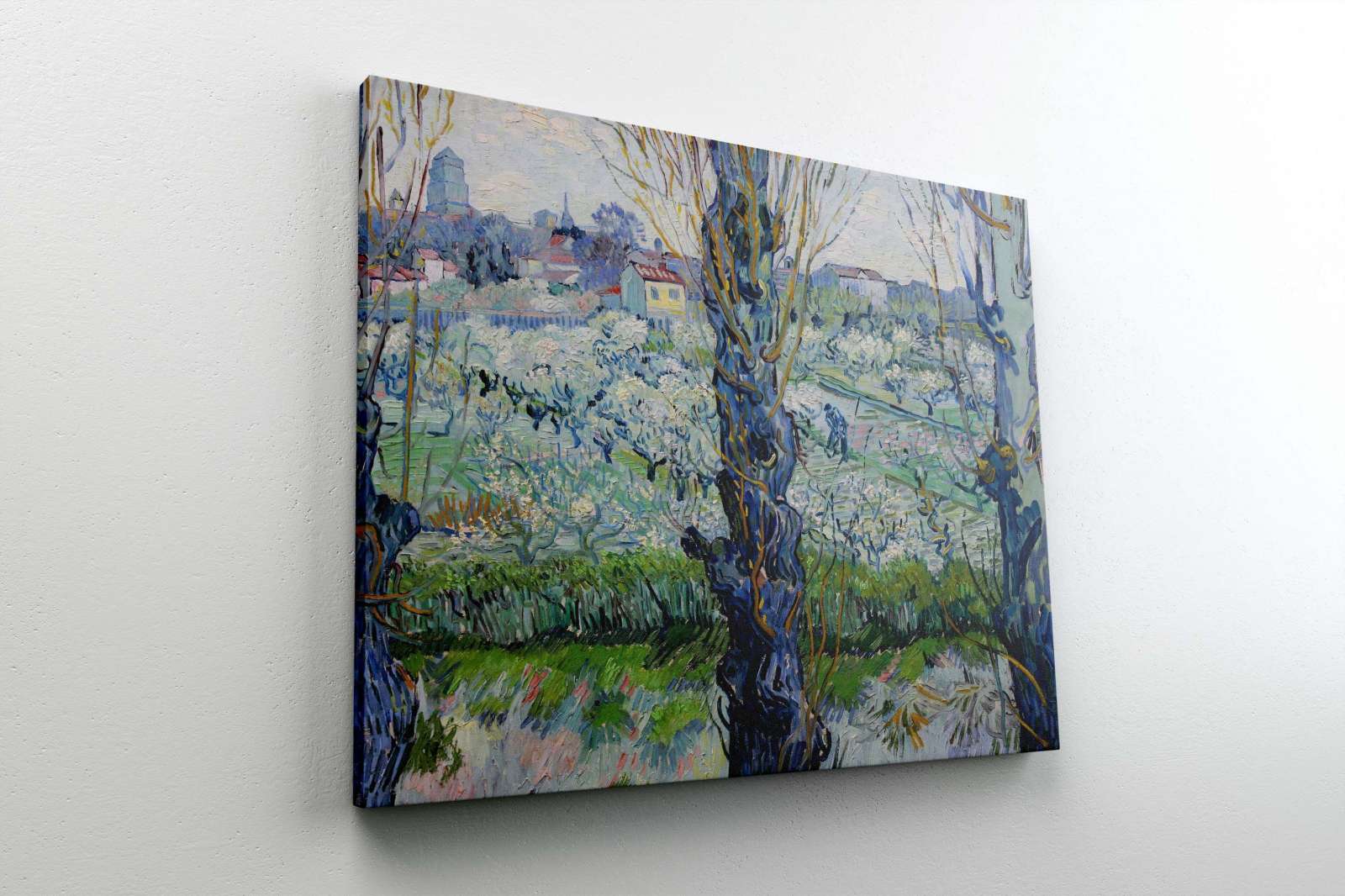 Reprodukcija „Žydintys sodai“, Vincent van Gogh (1889)