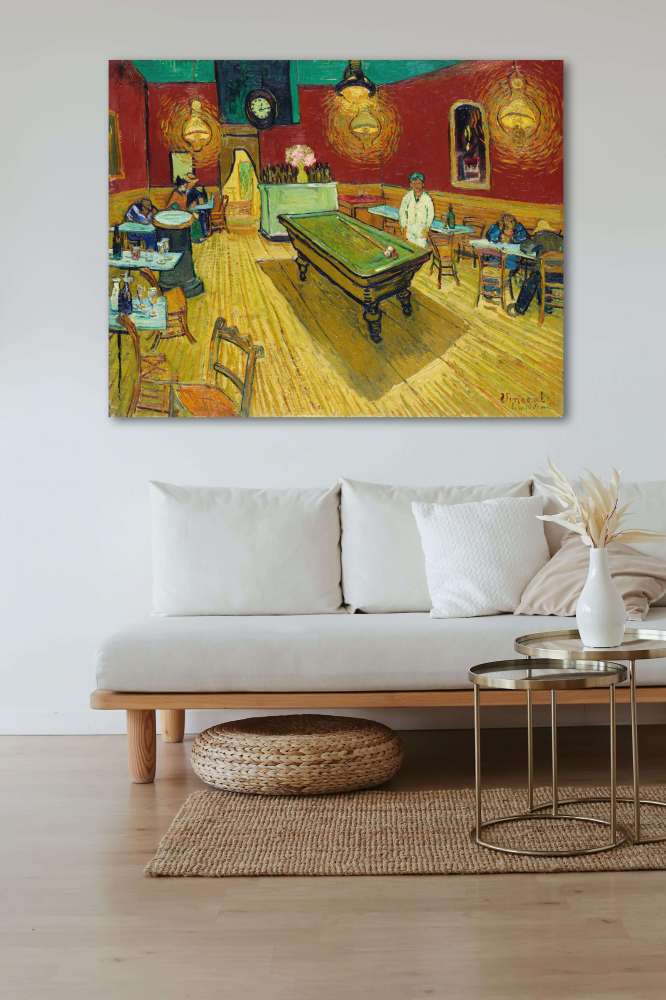 Reprodukcija „Naktinė kavinė“, Vincent van Gogh (1888)