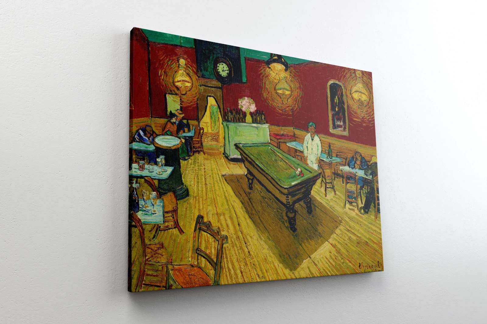 Reprodukcija „Naktinė kavinė“, Vincent van Gogh (1888)