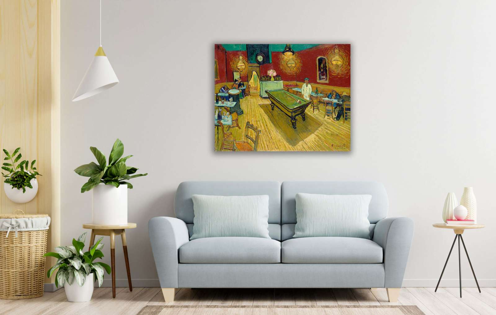 Reprodukcija „Naktinė kavinė“, Vincent van Gogh (1888)