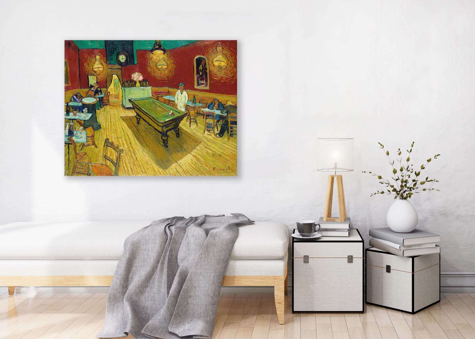 Reprodukcija „Naktinė kavinė“, Vincent van Gogh (1888)