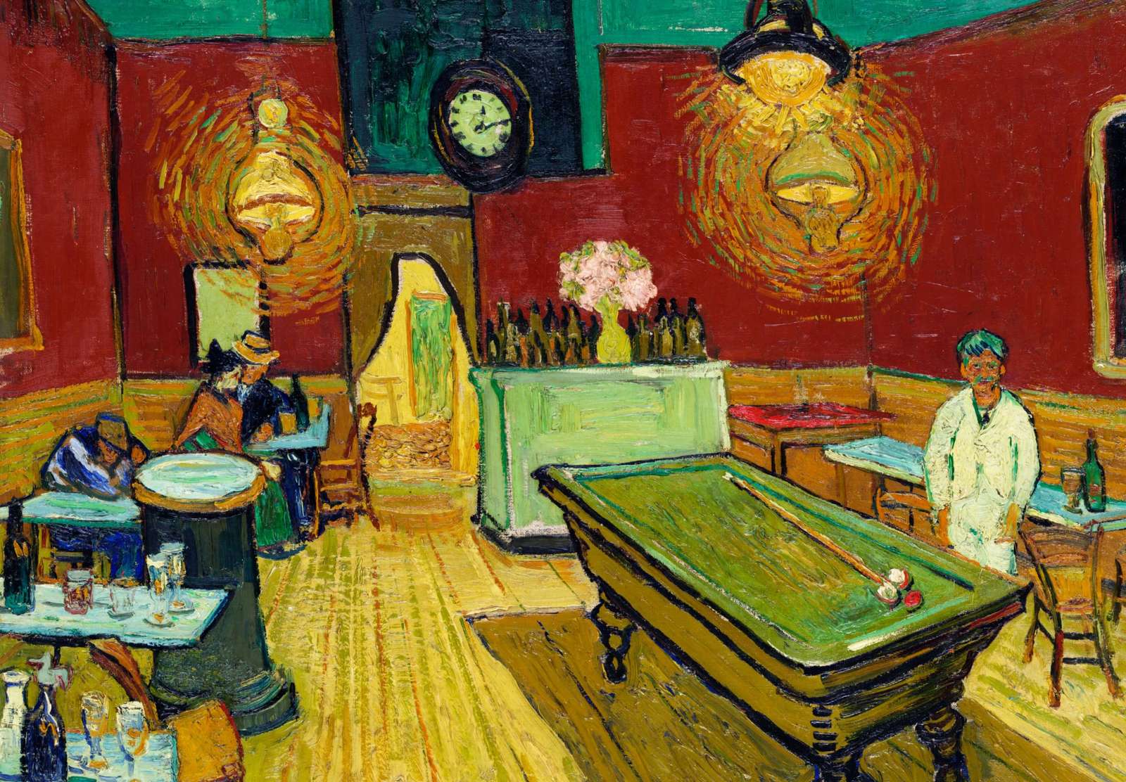 Reprodukcija „Naktinė kavinė“, Vincent van Gogh (1888)