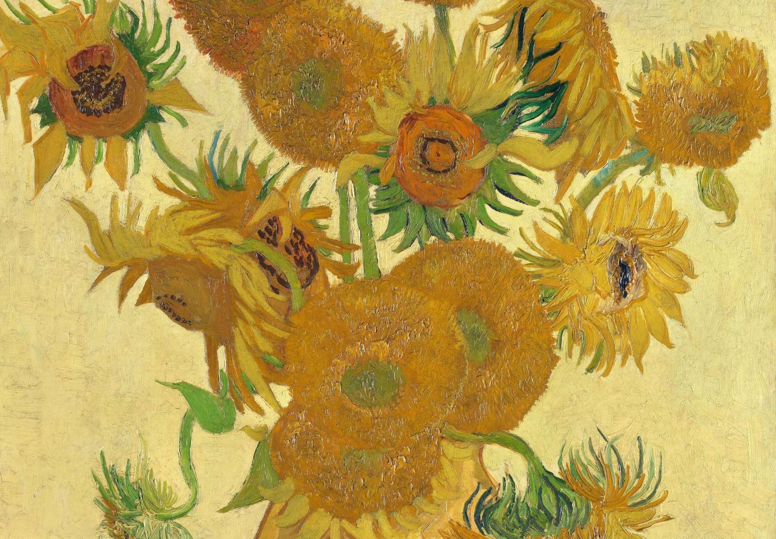Reprodukcija „Saulėgrąžos“, Vincent van Gogh (1888)