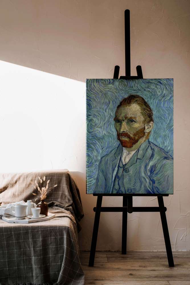 Reprodukcija „Autoportretas“, Vincent van Gogh (1889)