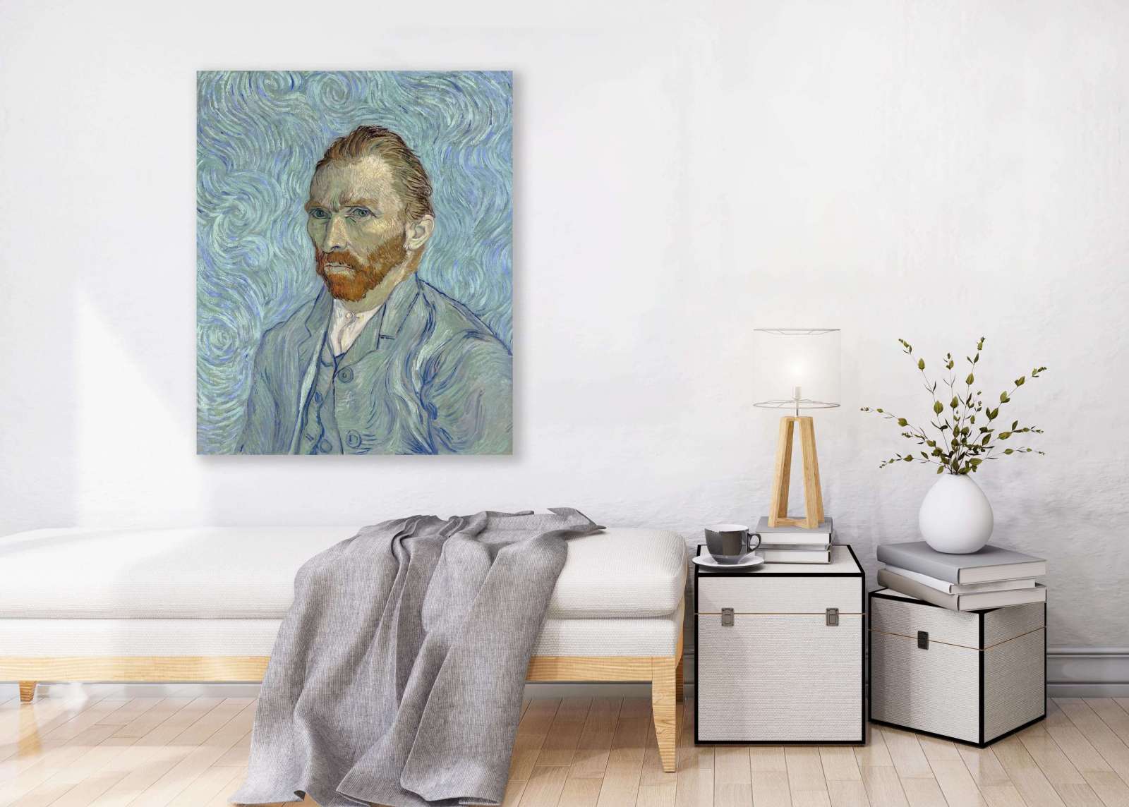 Reprodukcija „Autoportretas“, Vincent van Gogh (1889)