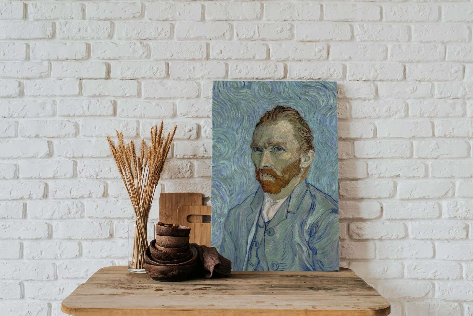 Reprodukcija „Autoportretas“, Vincent van Gogh (1889)