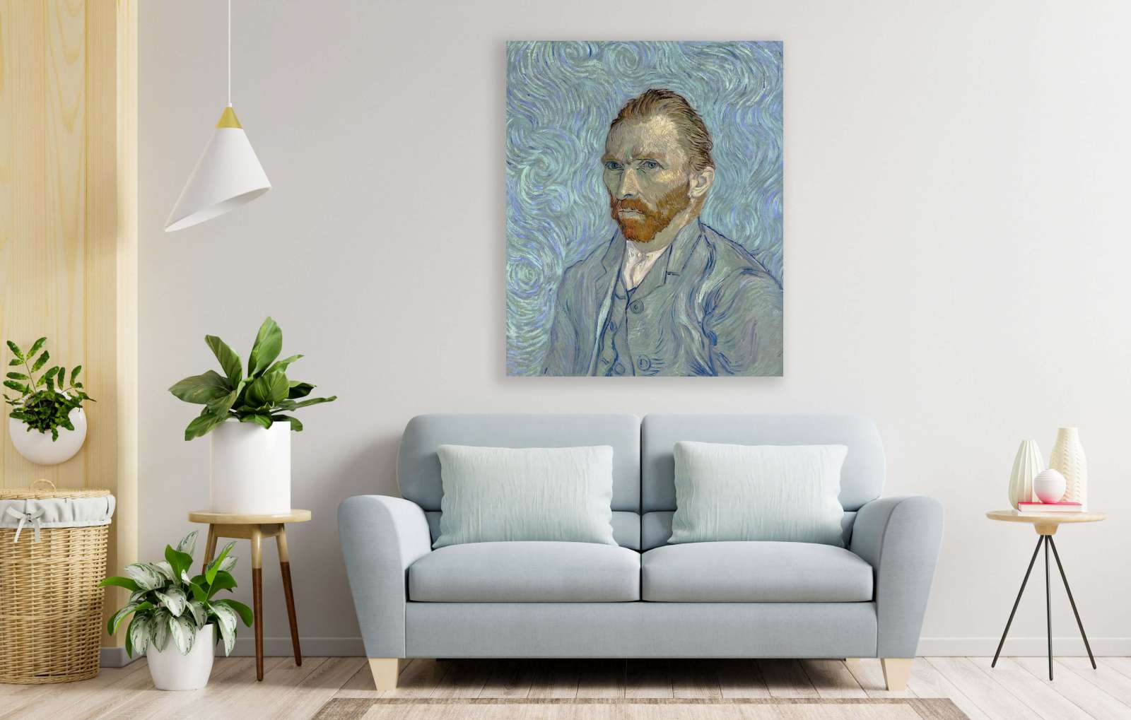Reprodukcija „Autoportretas“, Vincent van Gogh (1889)