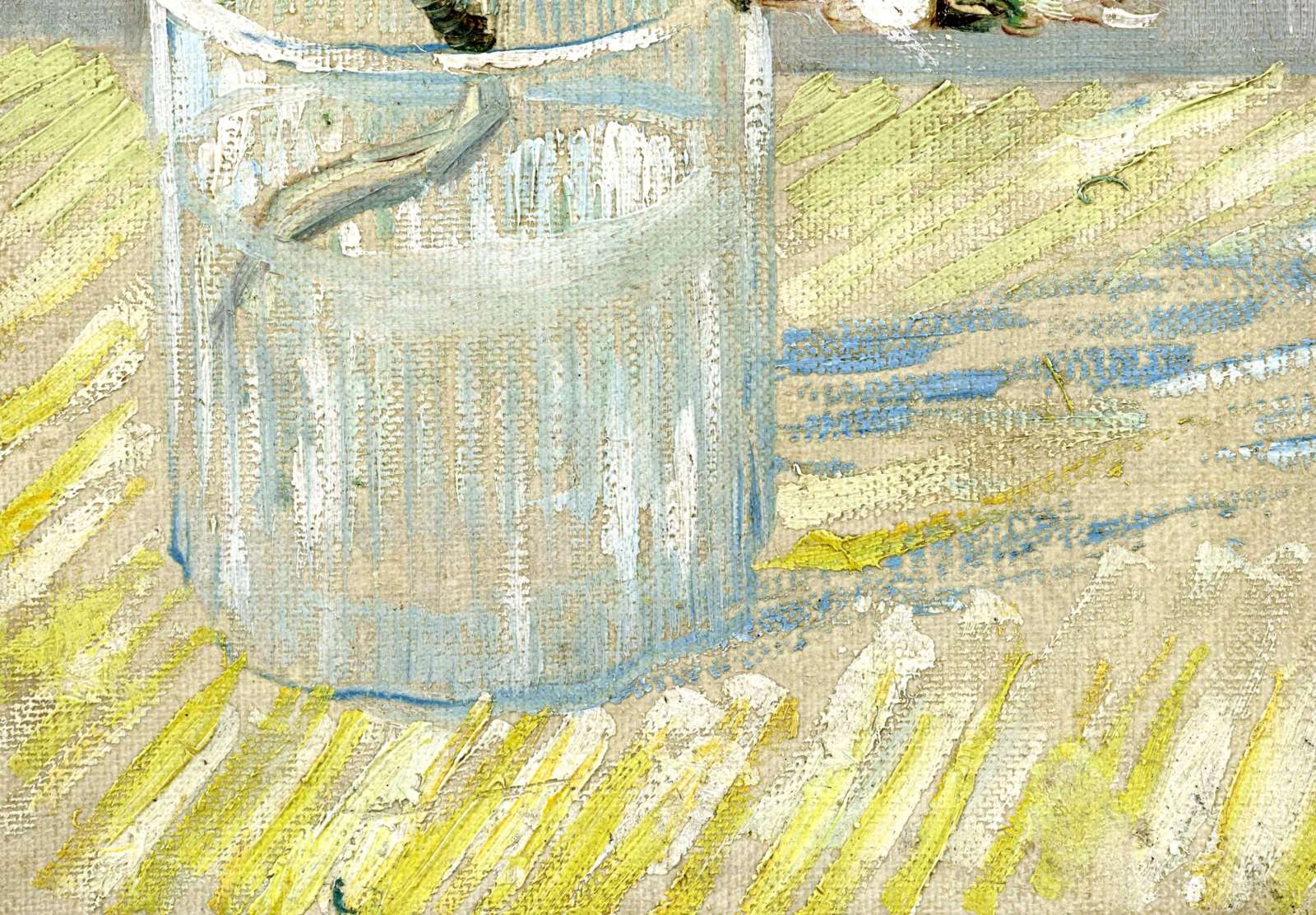 Reprodukcija „Žydinti migdolo šakelė stiklinėje“, Vincent van Gogh (1888)