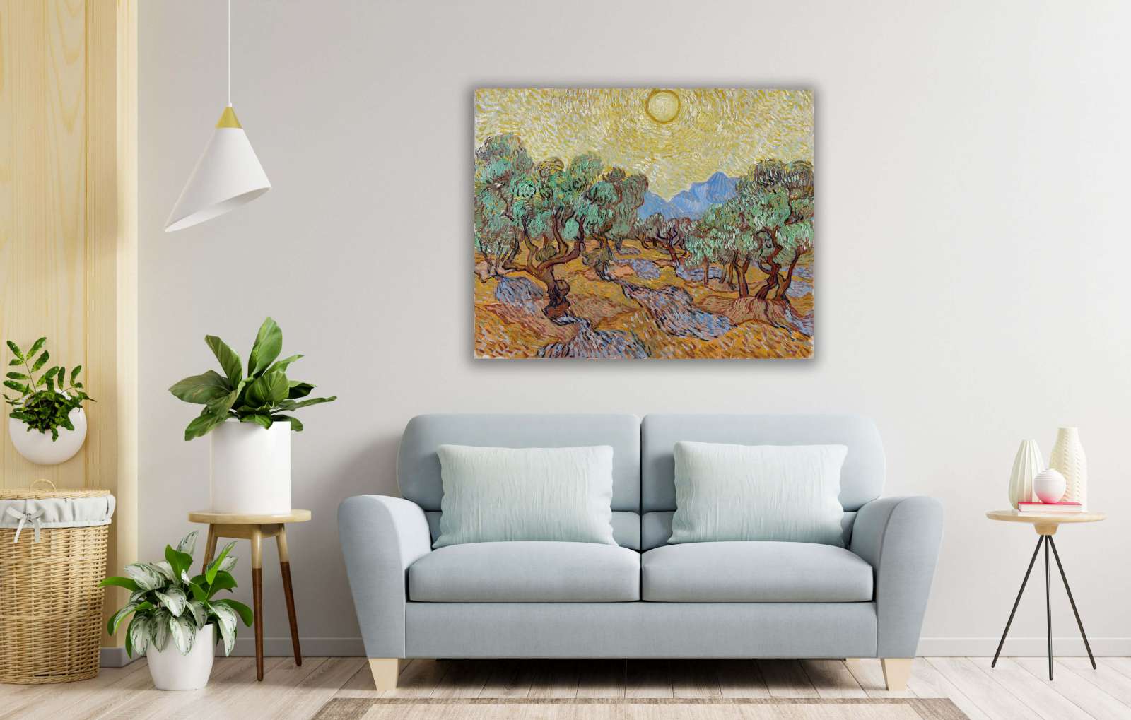 Reprodukcija „Alyvmedžiai“, Vincent van Gogh (1889)