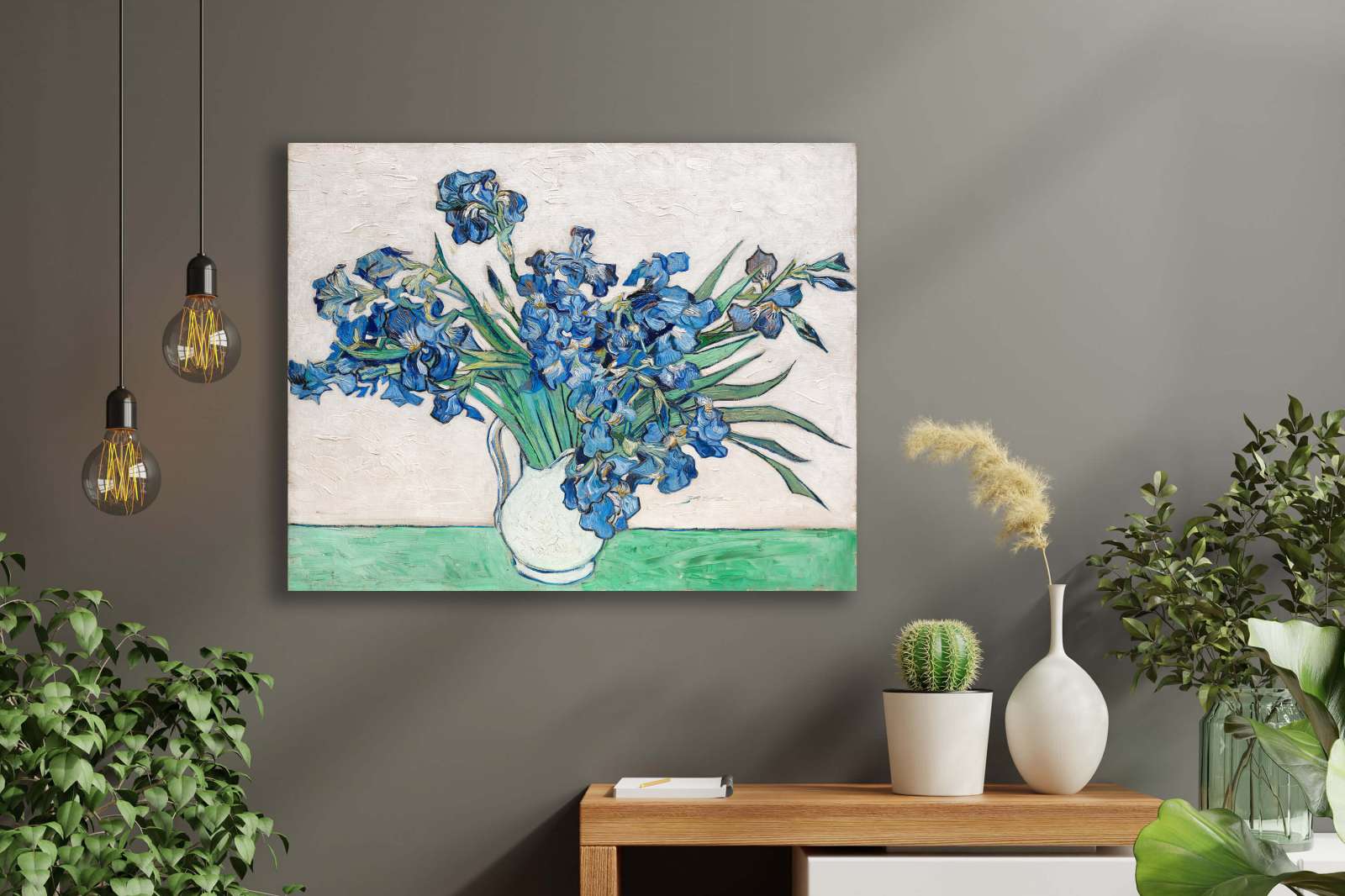 Reprodukcija „Irisai“, Vincent van Gogh (1890)