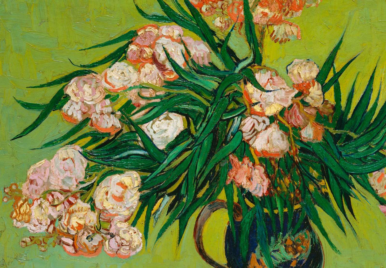 Reprodukcija „Oleandrai“, Vincent van Gogh (1888)