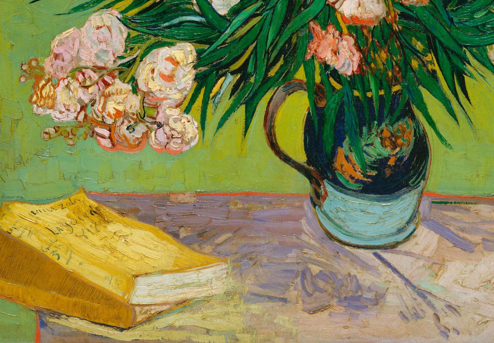 Reprodukcija „Oleandrai“, Vincent van Gogh (1888)