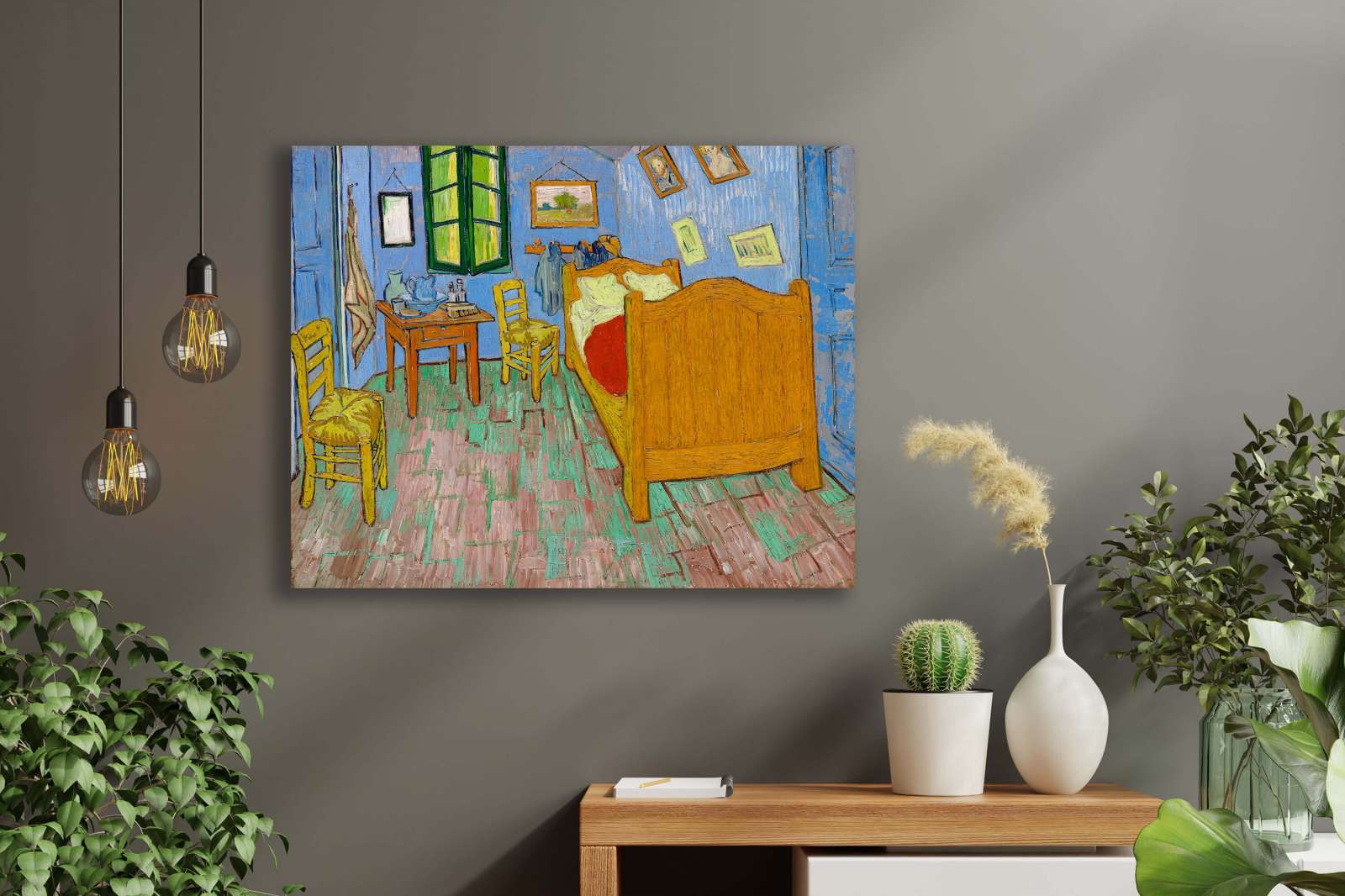 Reprodukcija „Miegamasis“, Vincent van Gogh (1889)