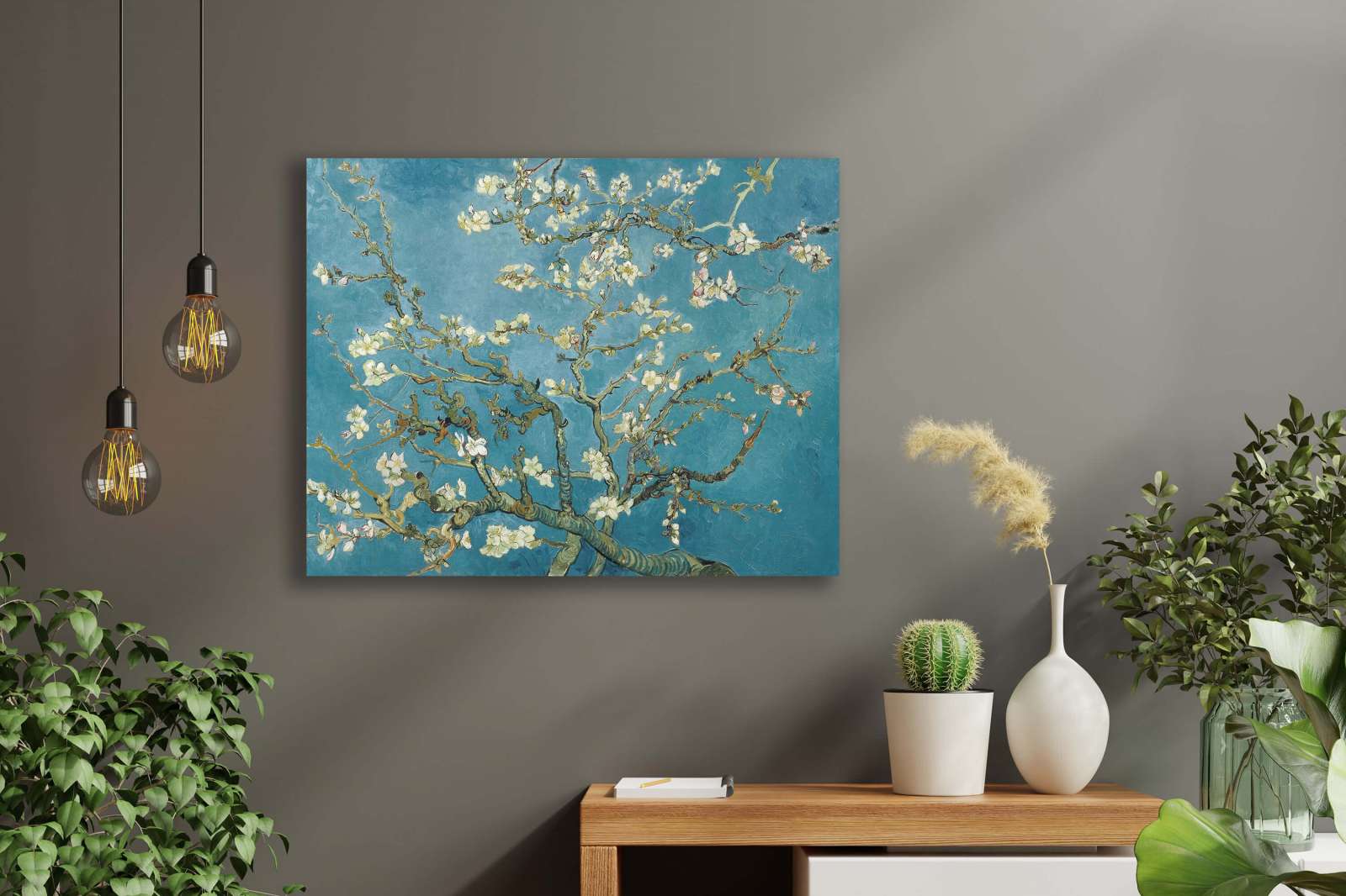 Reprodukcija „Žydintis migdolas“, Vincent van Gogh (1890)