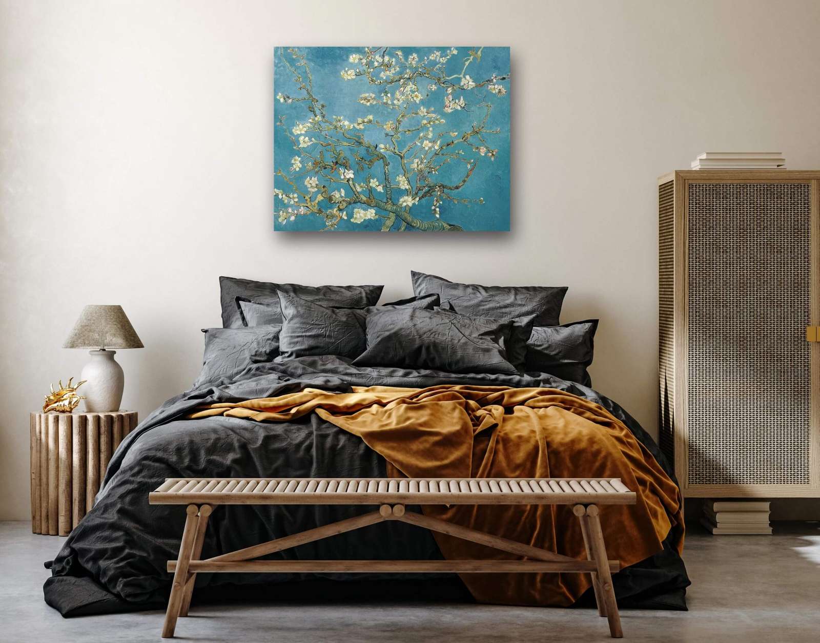 Reprodukcija „Žydintis migdolas“, Vincent van Gogh (1890)