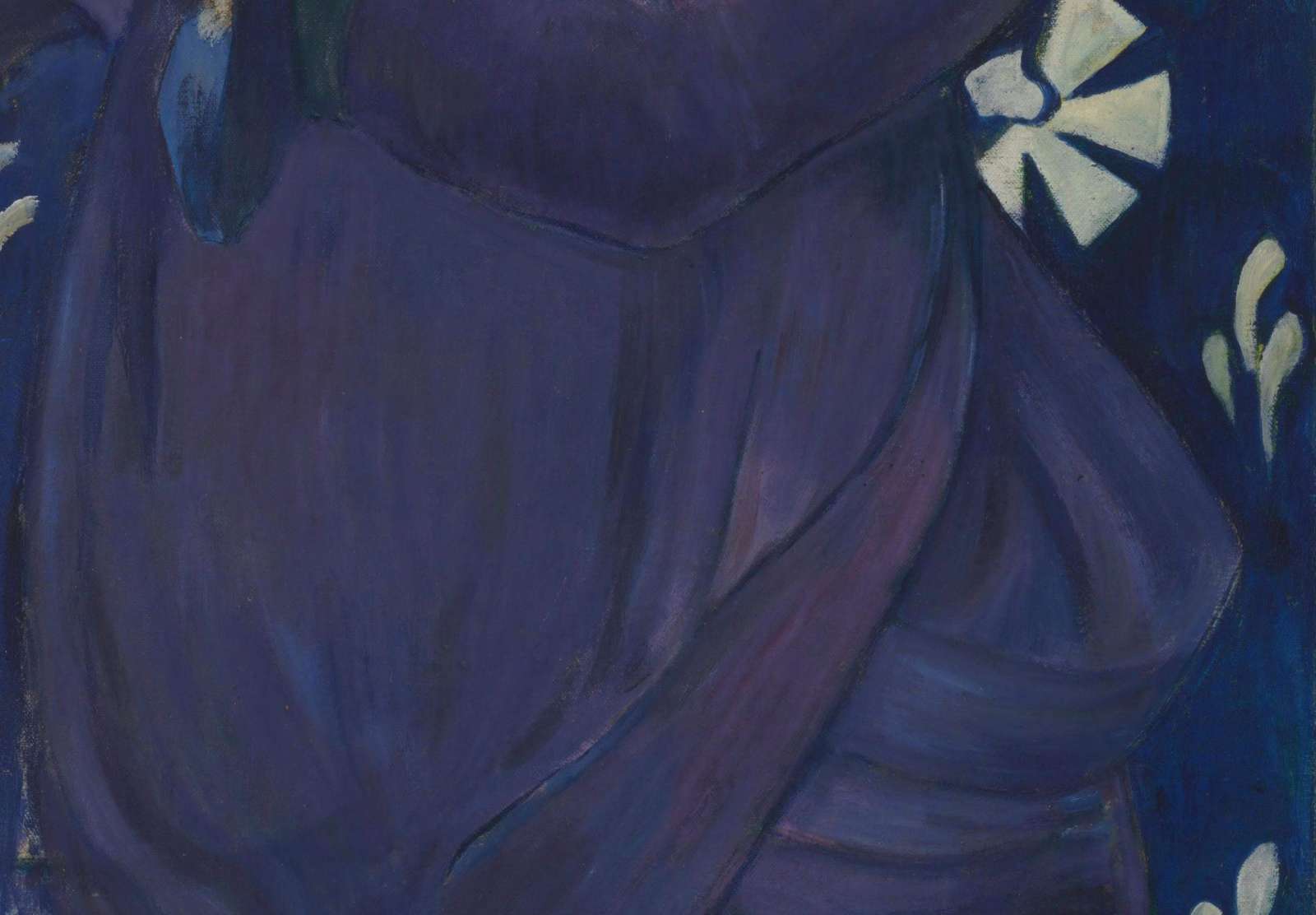 Reprodukcija „Moteris su mango“, Paul Gauguin (1892)