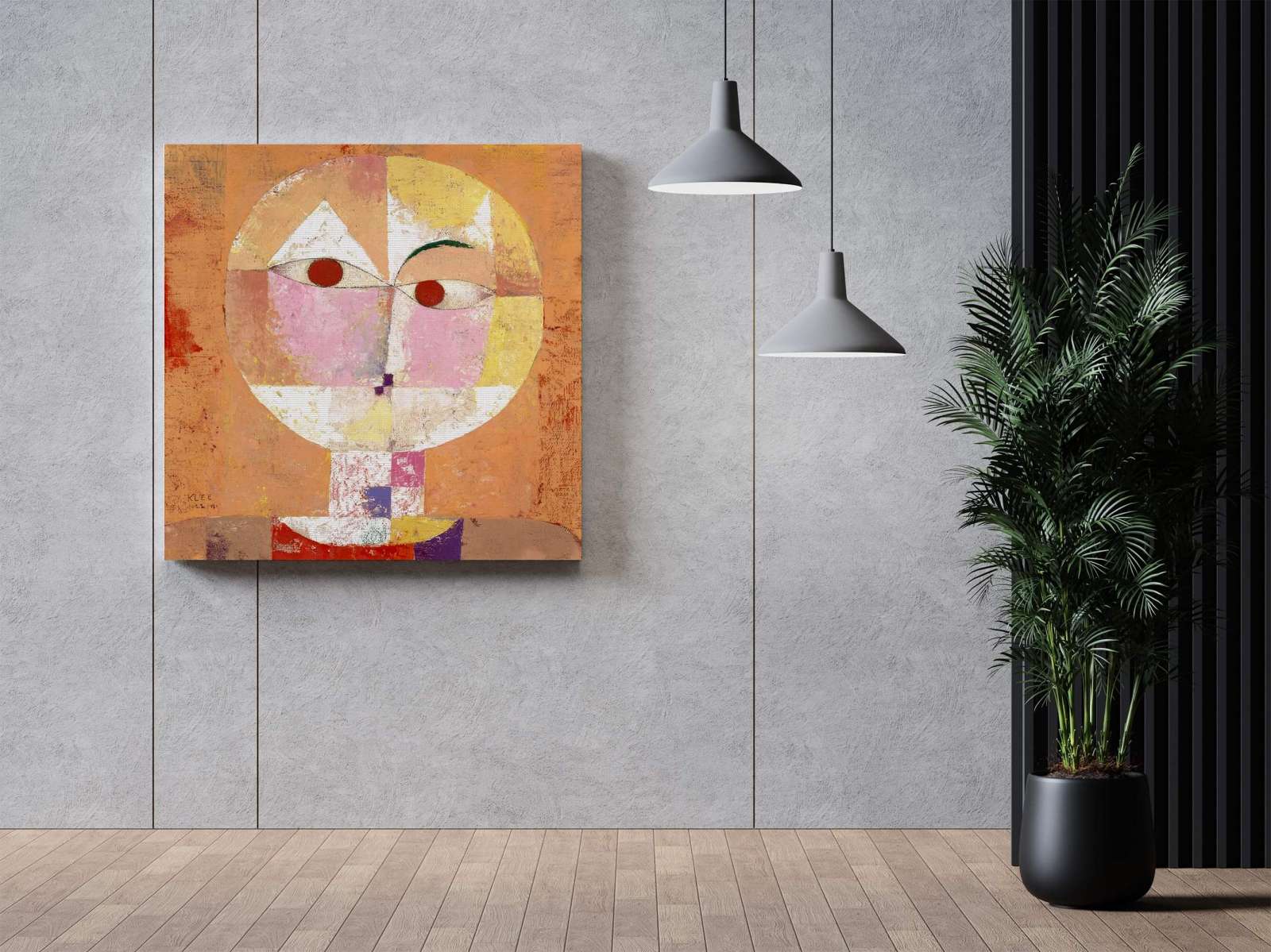 Reprodukcija „Senecio“, Paul Klee