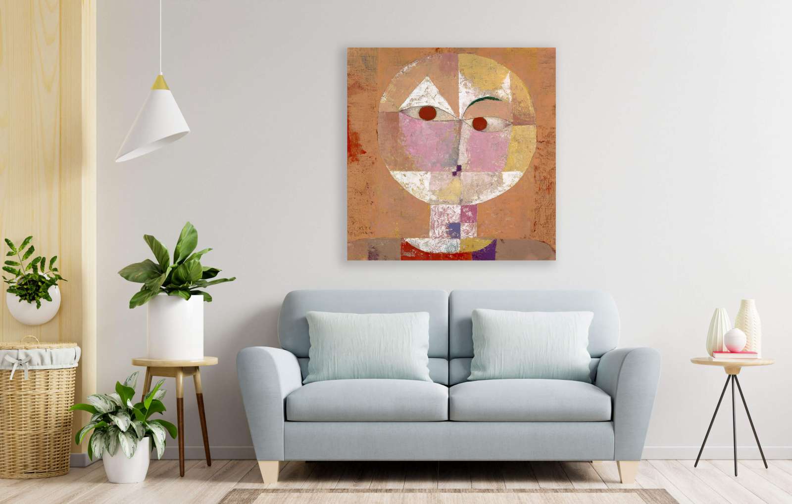 Reprodukcija „Senecio“, Paul Klee