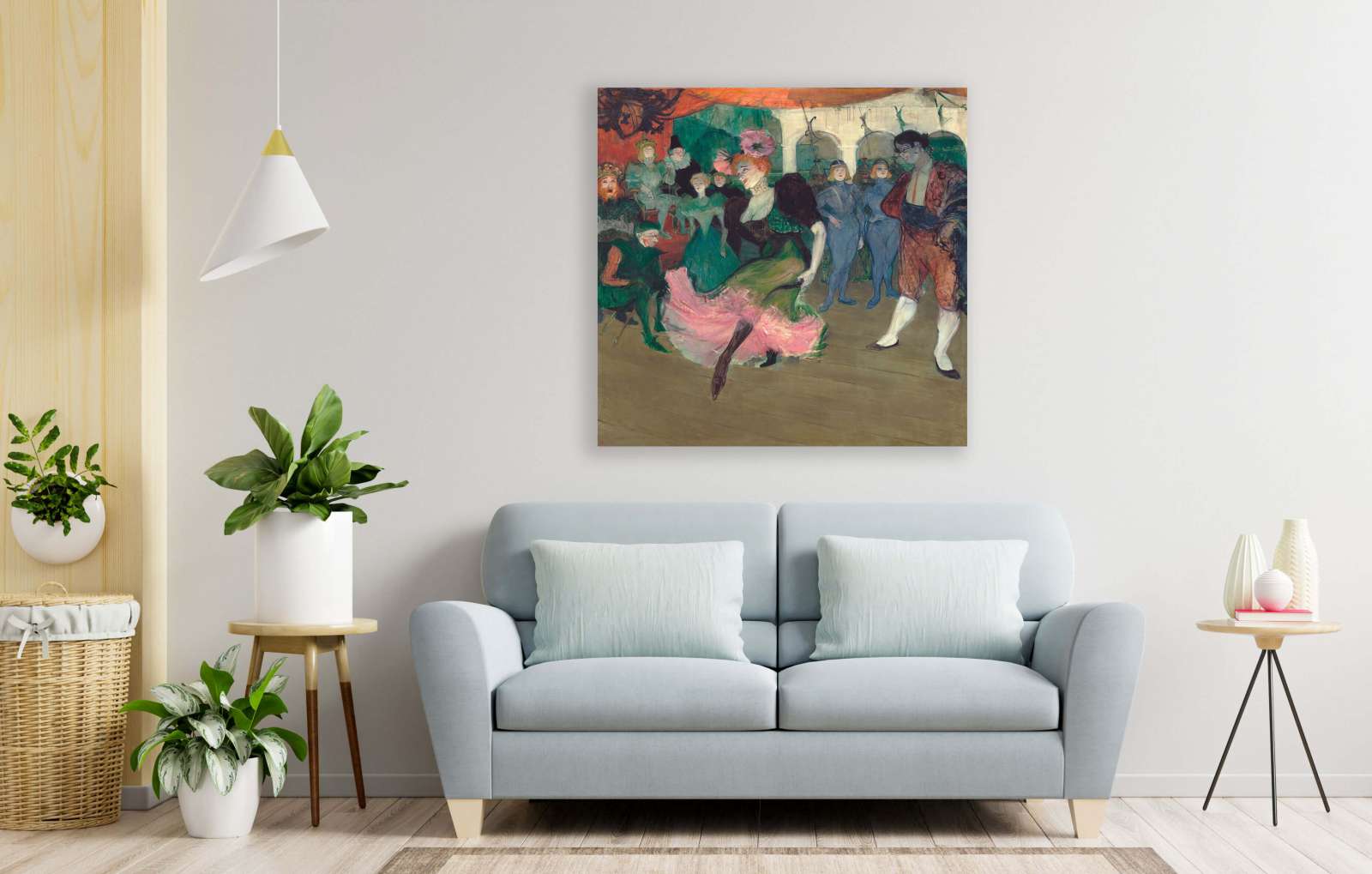Reprodukcija „Marcelle Lender šoka bolero“, Henri de Toulouse–Lautrec