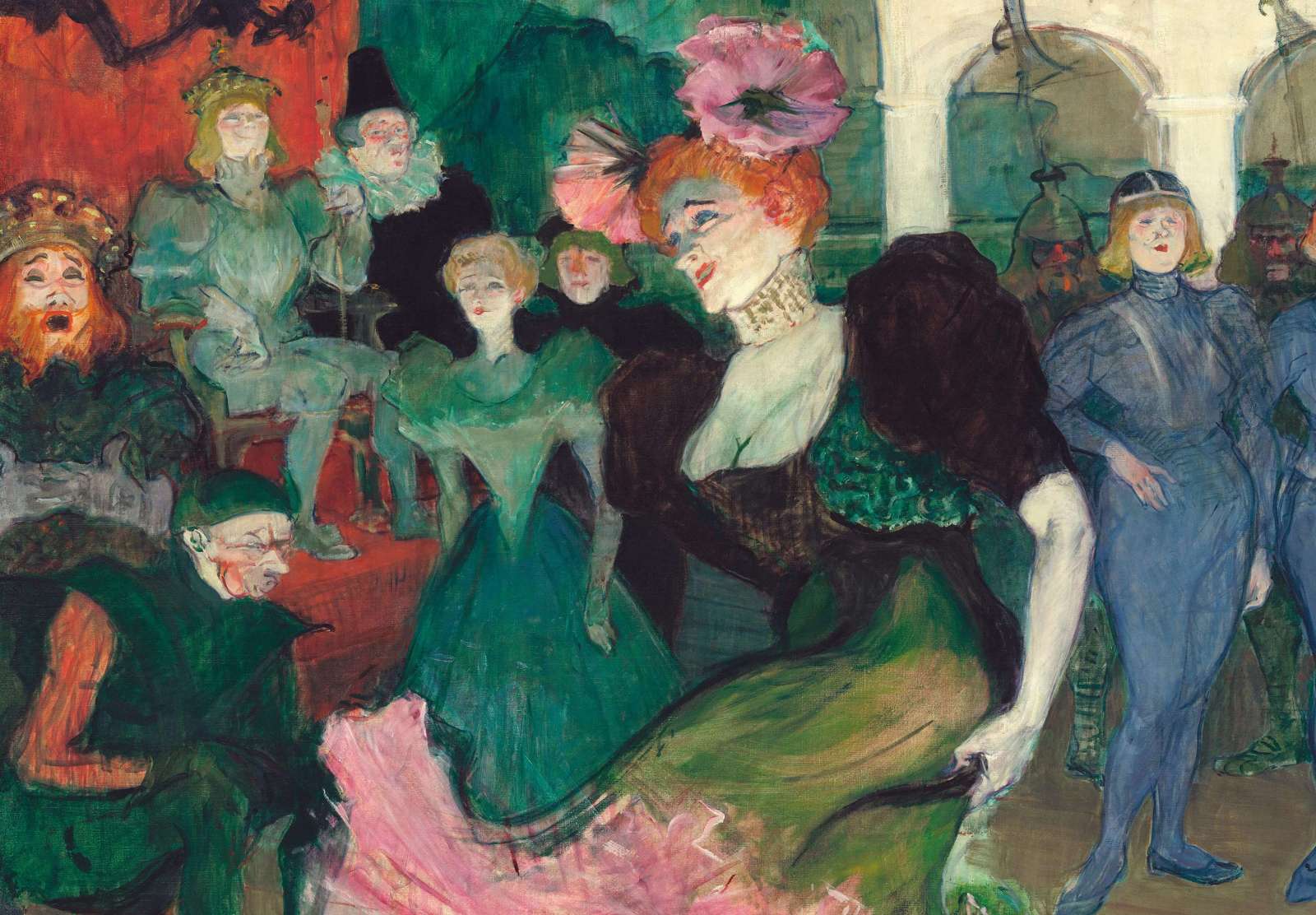 Reprodukcija „Marcelle Lender šoka bolero“, Henri de Toulouse–Lautrec
