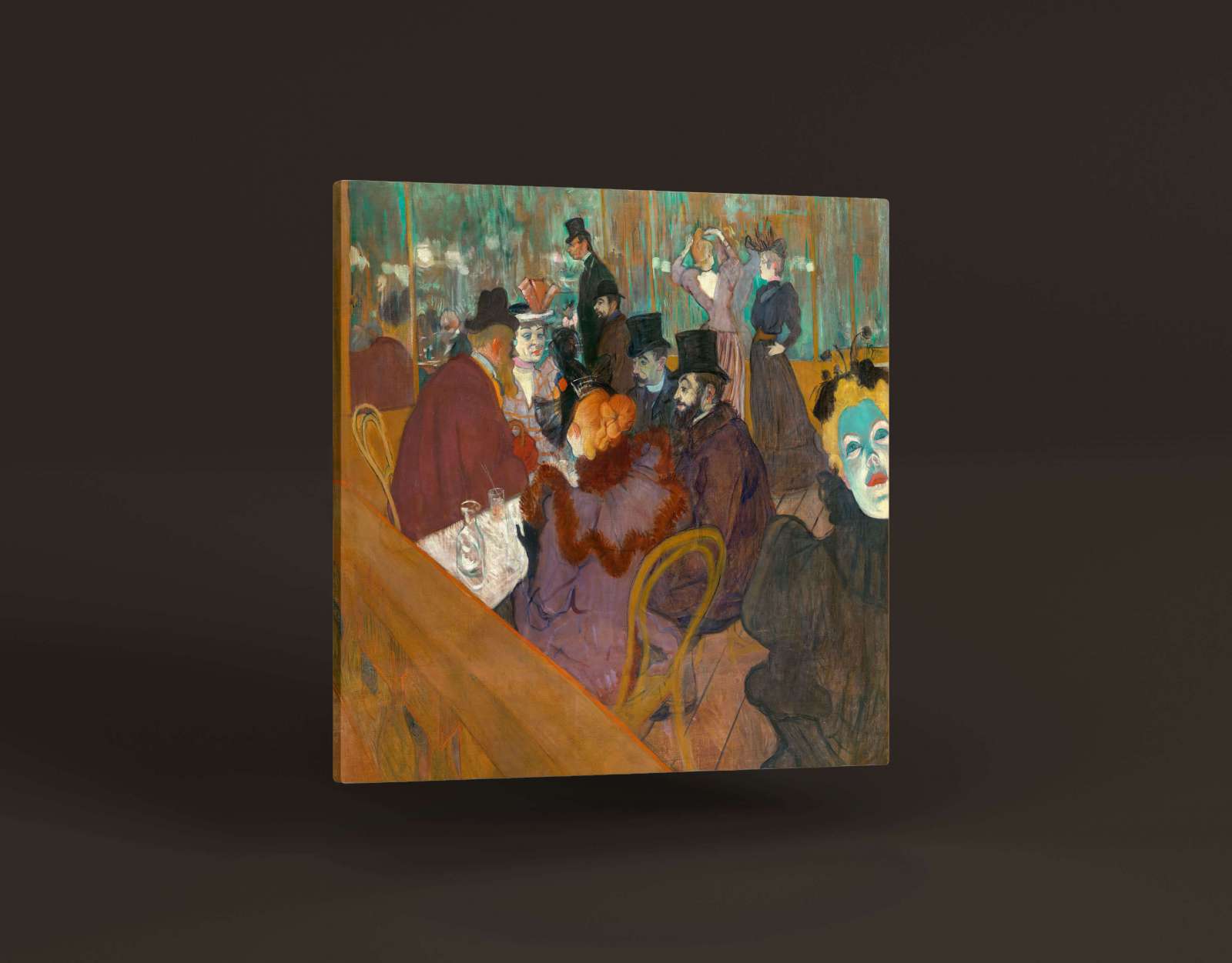 Reprodukcija „Mulen Ruže“, Henri de Toulouse–Lautrec