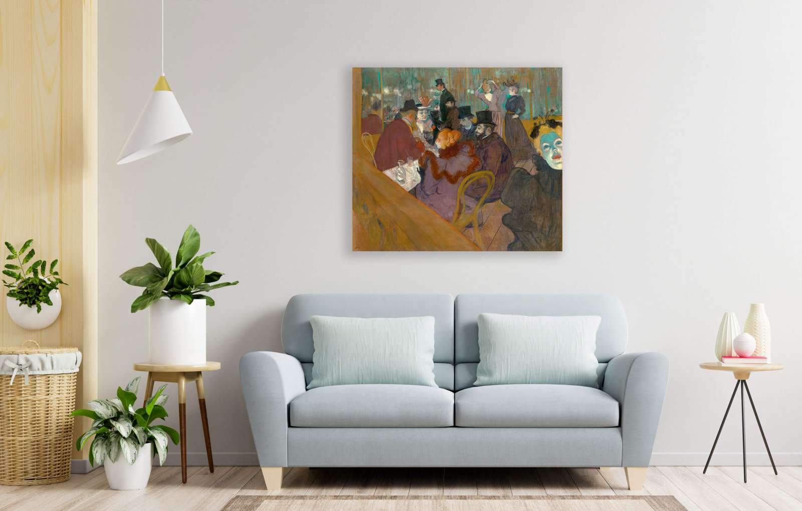 Reprodukcija „Mulen Ruže“, Henri de Toulouse–Lautrec
