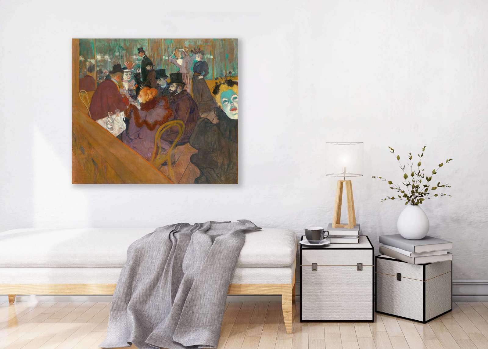 Reprodukcija „Mulen Ruže“, Henri de Toulouse–Lautrec