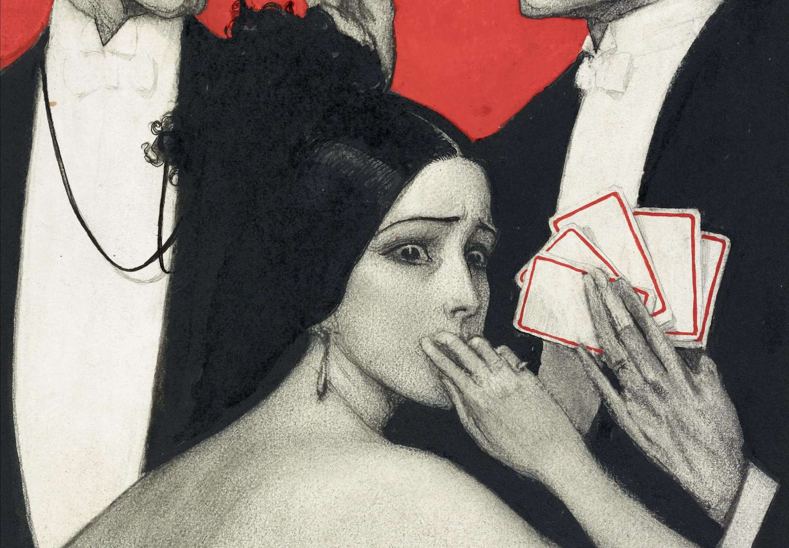 Reprodukcija „Pokeris“, Wladyslaw Theodore Benda (1922)