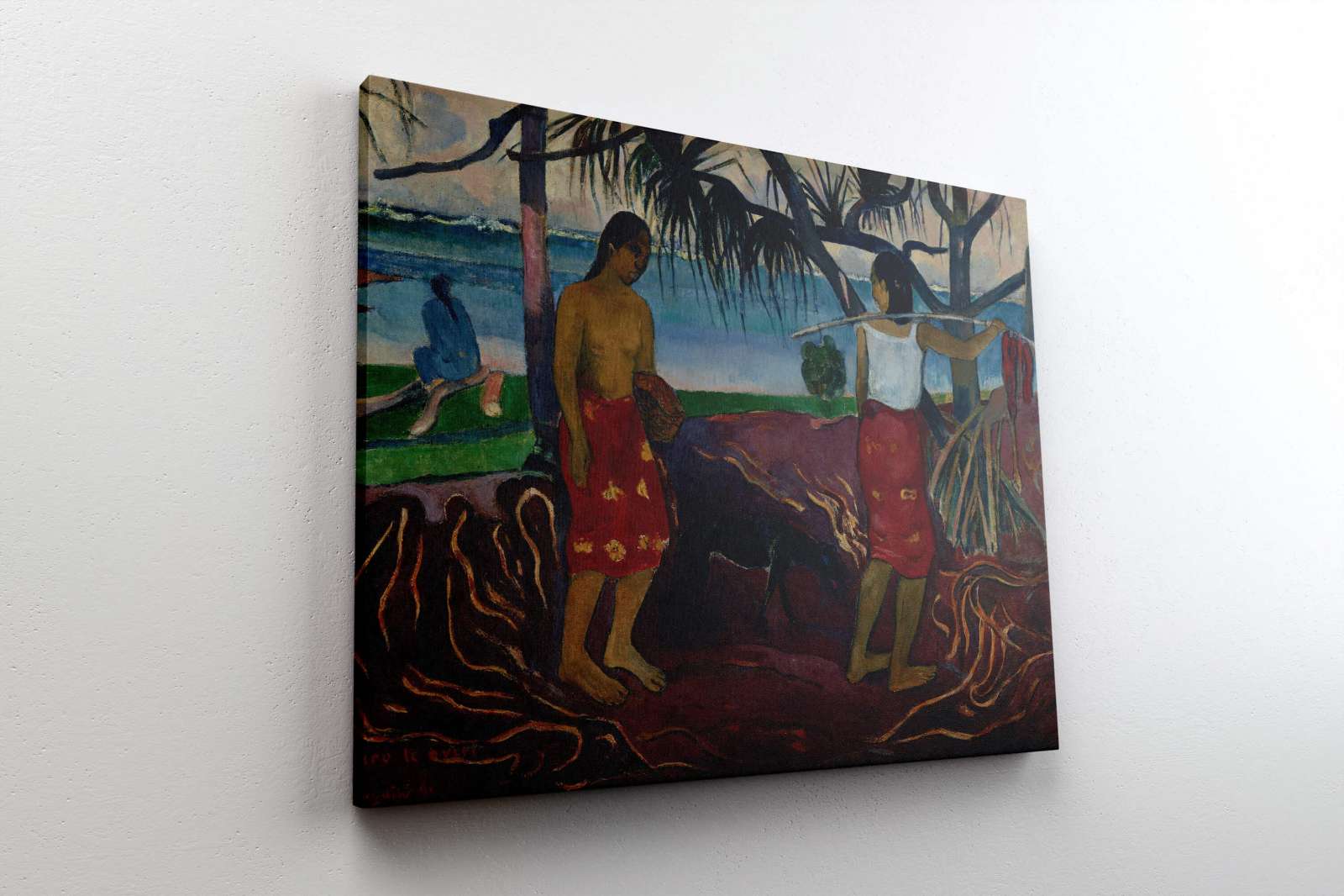 Reprodukcija „Po pandanu“, Paul Gauguin (1891)