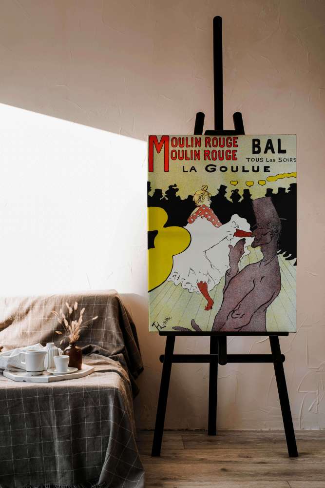 Reprodukcija „Mulen ružas“, Henri de Toulouse–Lautrec