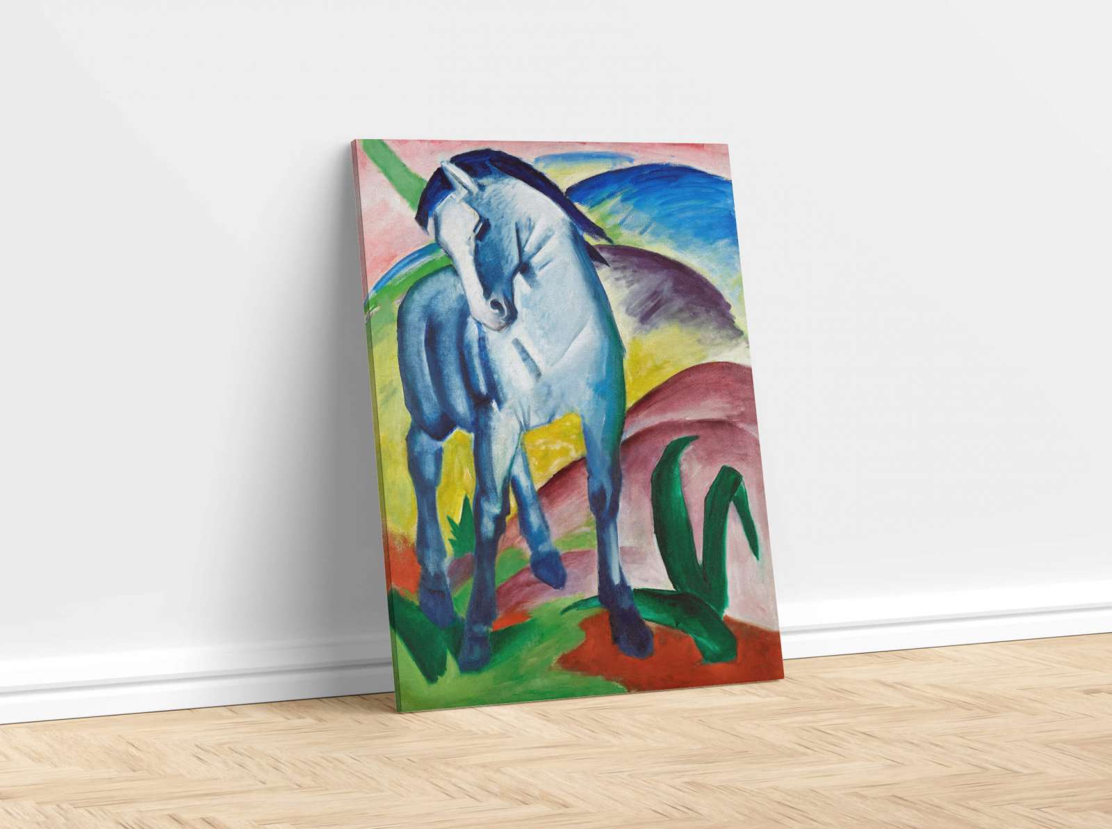 Reprodukcija „Mėlynasis arklys I“, Franz Marc