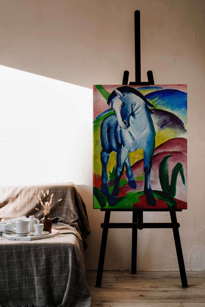 Reprodukcija „Mėlynasis arklys I“, Franz Marc