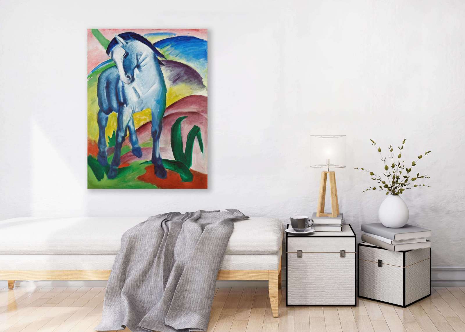 Reprodukcija „Mėlynasis arklys I“, Franz Marc