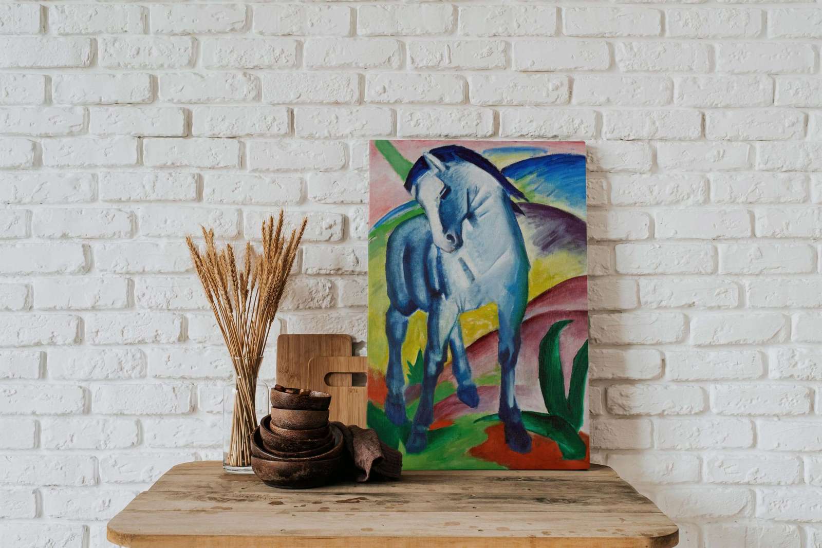 Reprodukcija „Mėlynasis arklys I“, Franz Marc