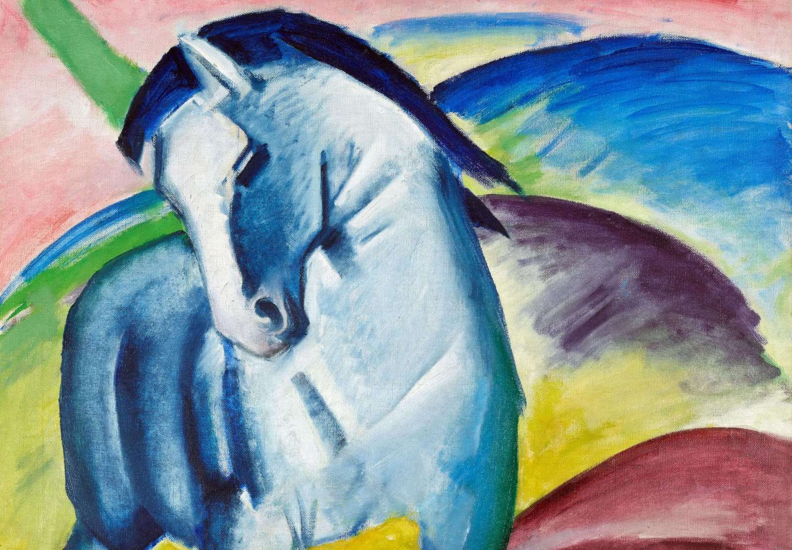 Reprodukcija „Mėlynasis arklys I“, Franz Marc