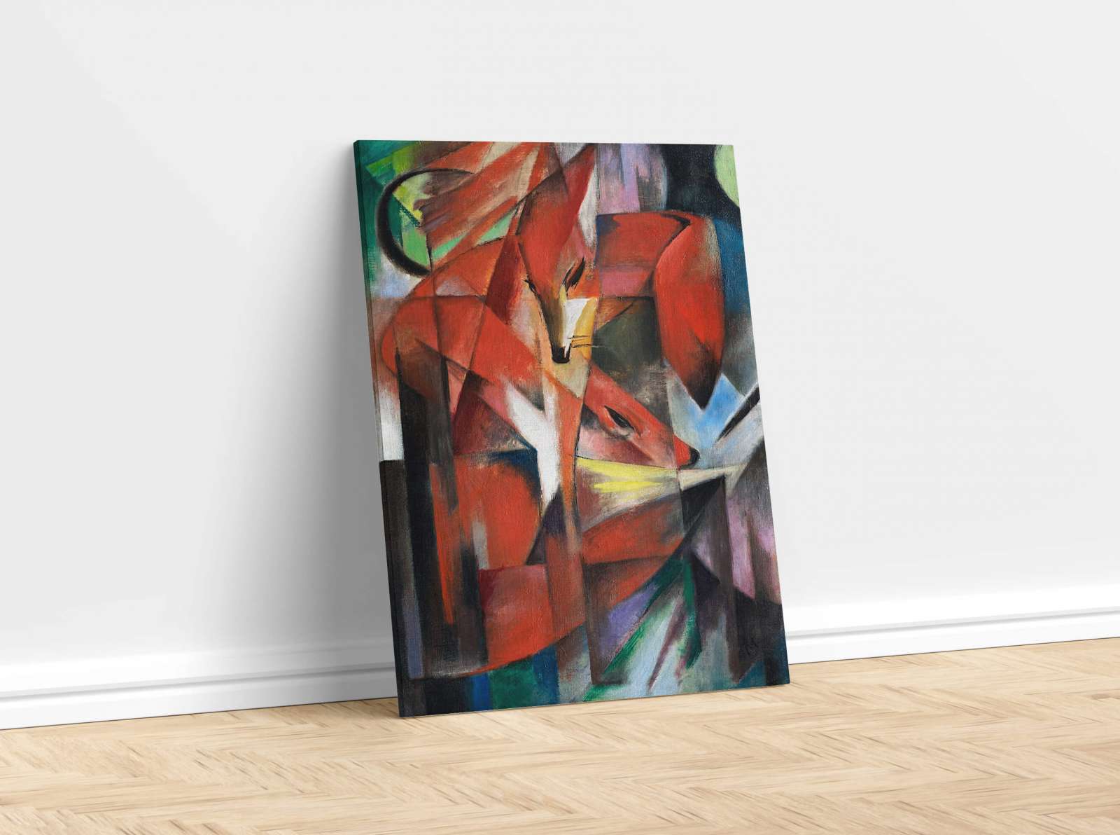 Reprodukcija „Lapės“, Franz Marc