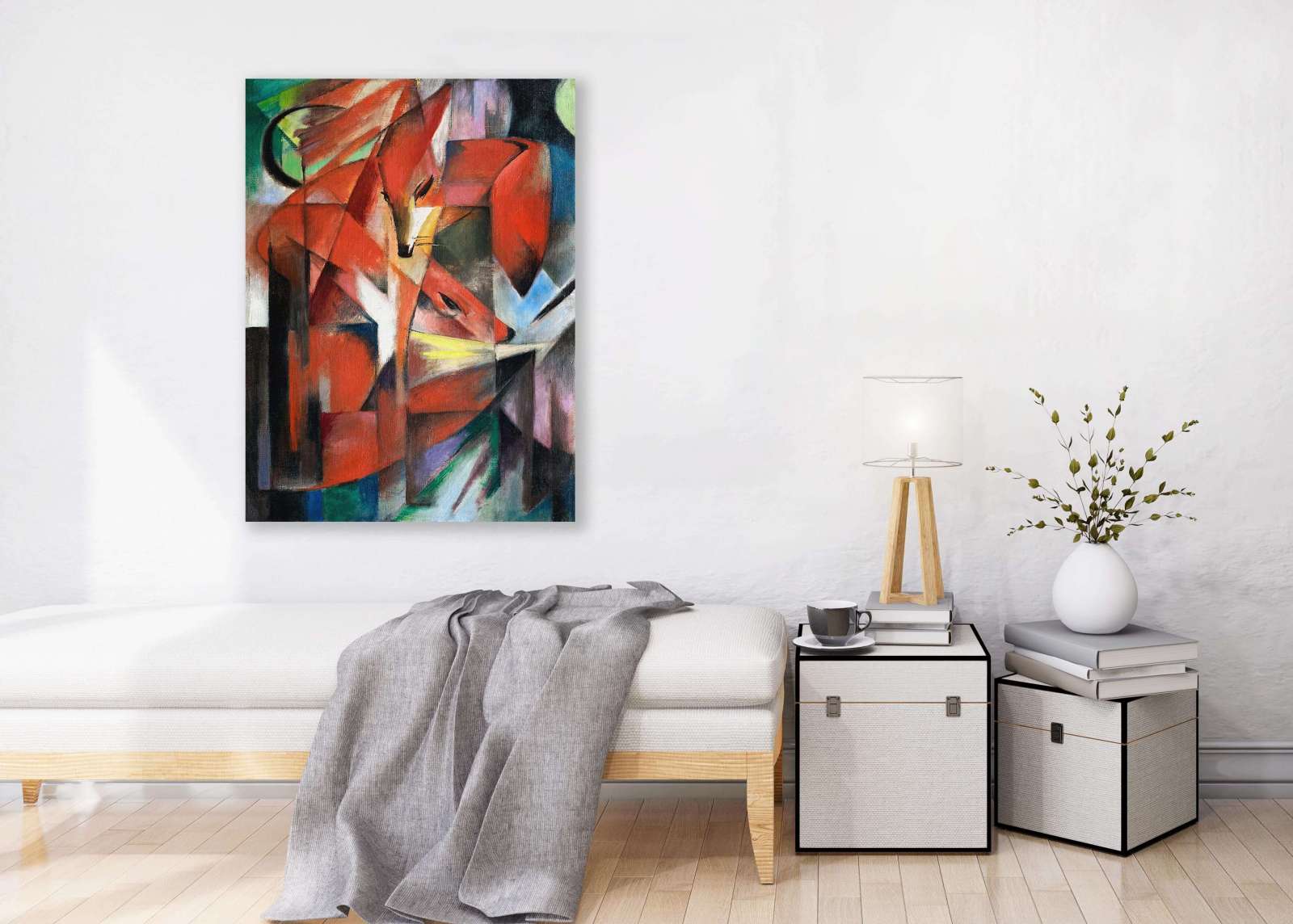 Reprodukcija „Lapės“, Franz Marc