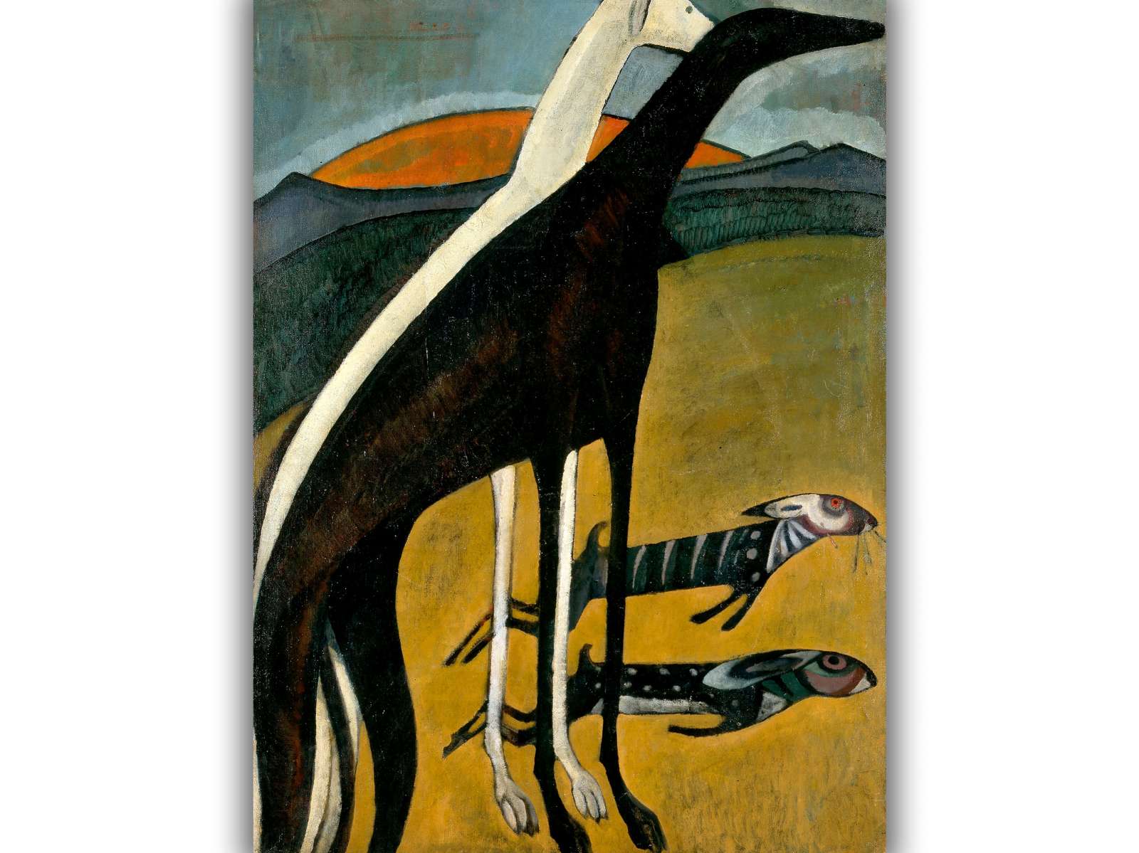 Reprodukcija „Greihaundai“, Amadeo de Souza Cardoso