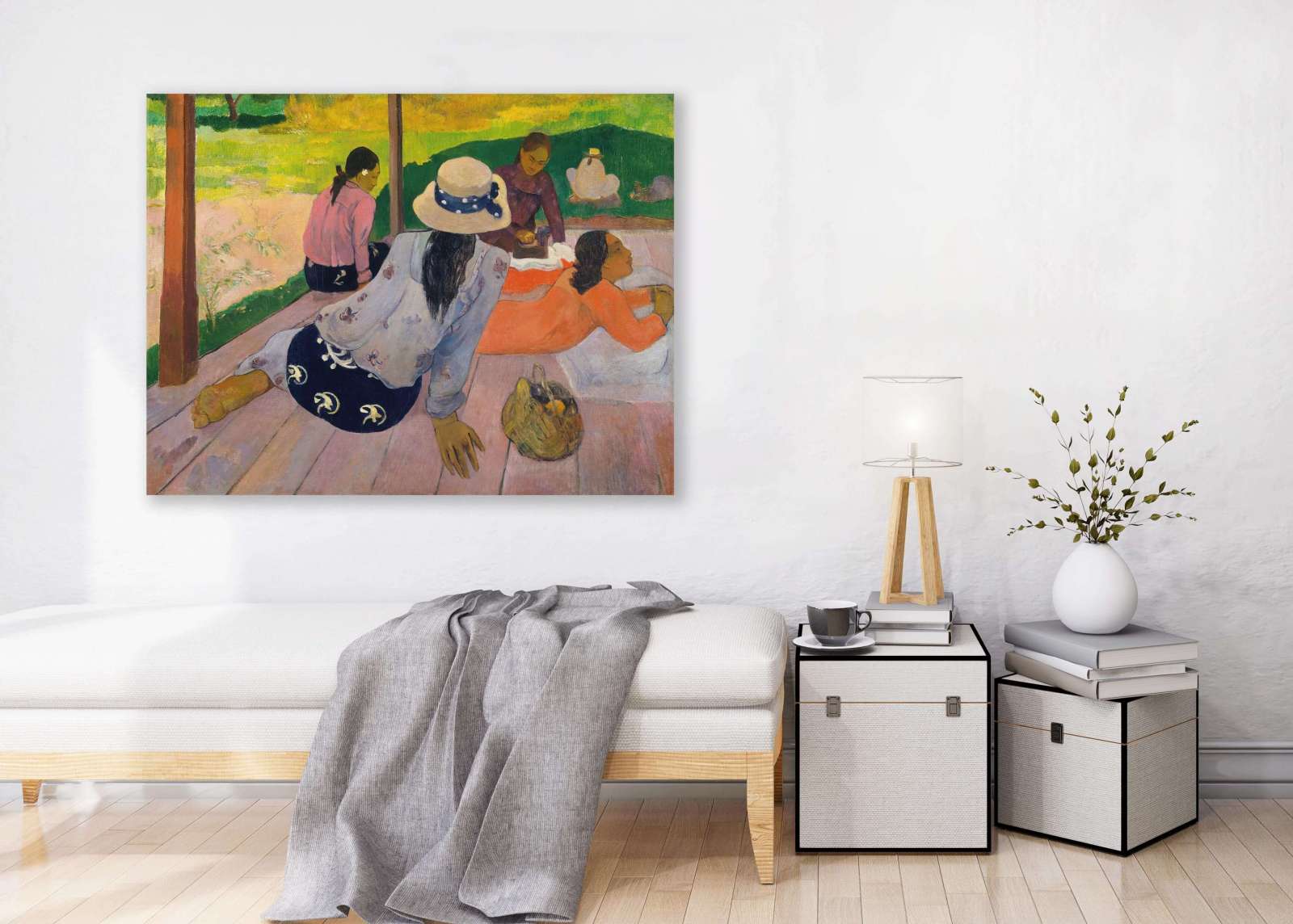 Reprodukcija „Siesta“, Paul Gauguin (1894)