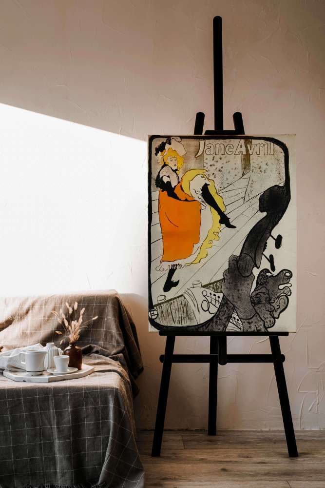 Reprodukcija „Jane Avril“, Henri de Toulouse–Lautrec
