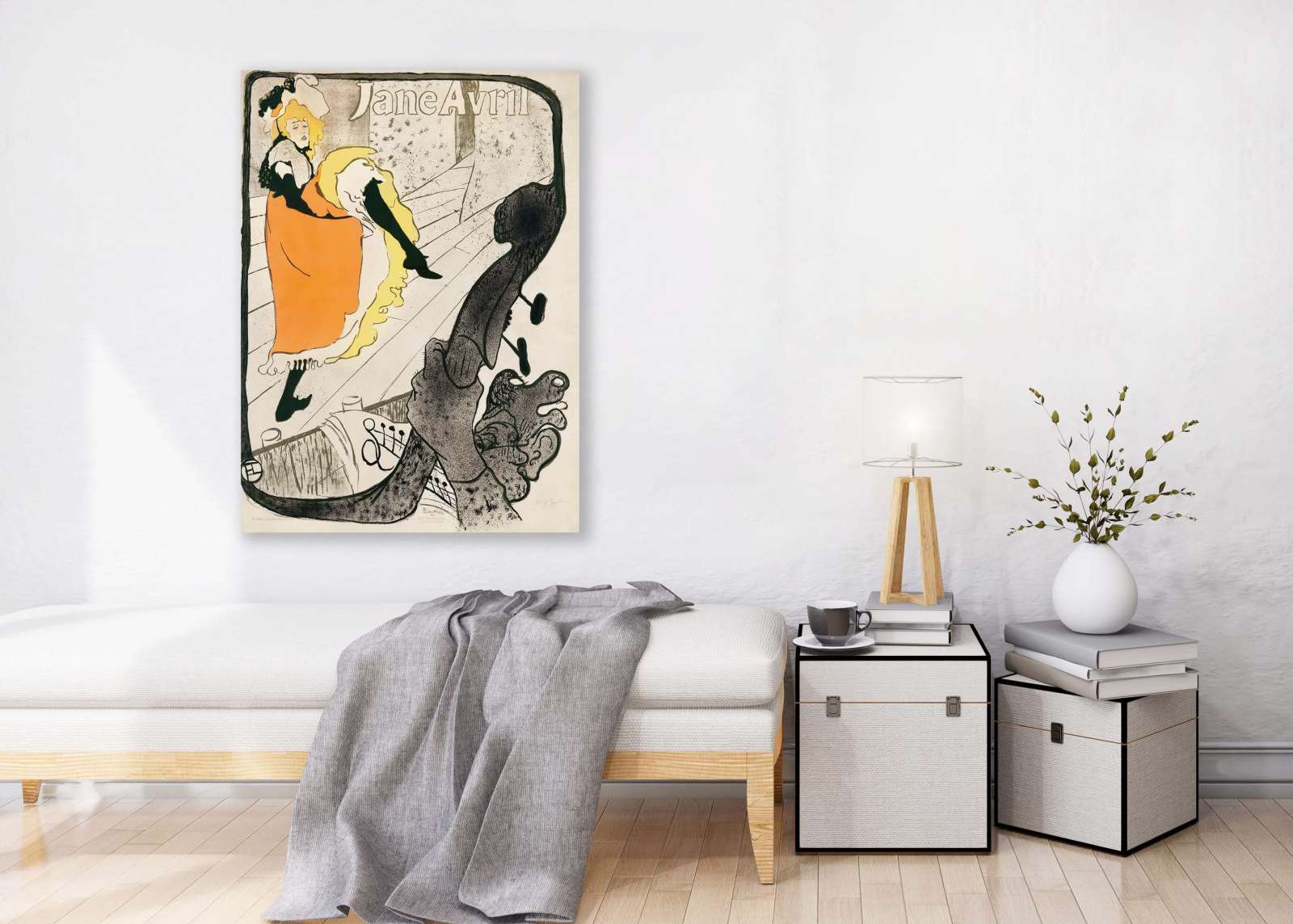 Reprodukcija „Jane Avril“, Henri de Toulouse–Lautrec