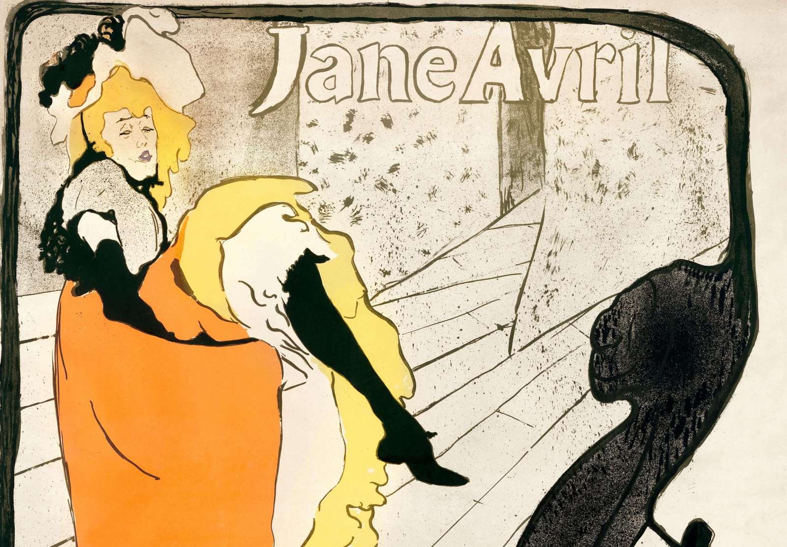 Reprodukcija „Jane Avril“, Henri de Toulouse–Lautrec