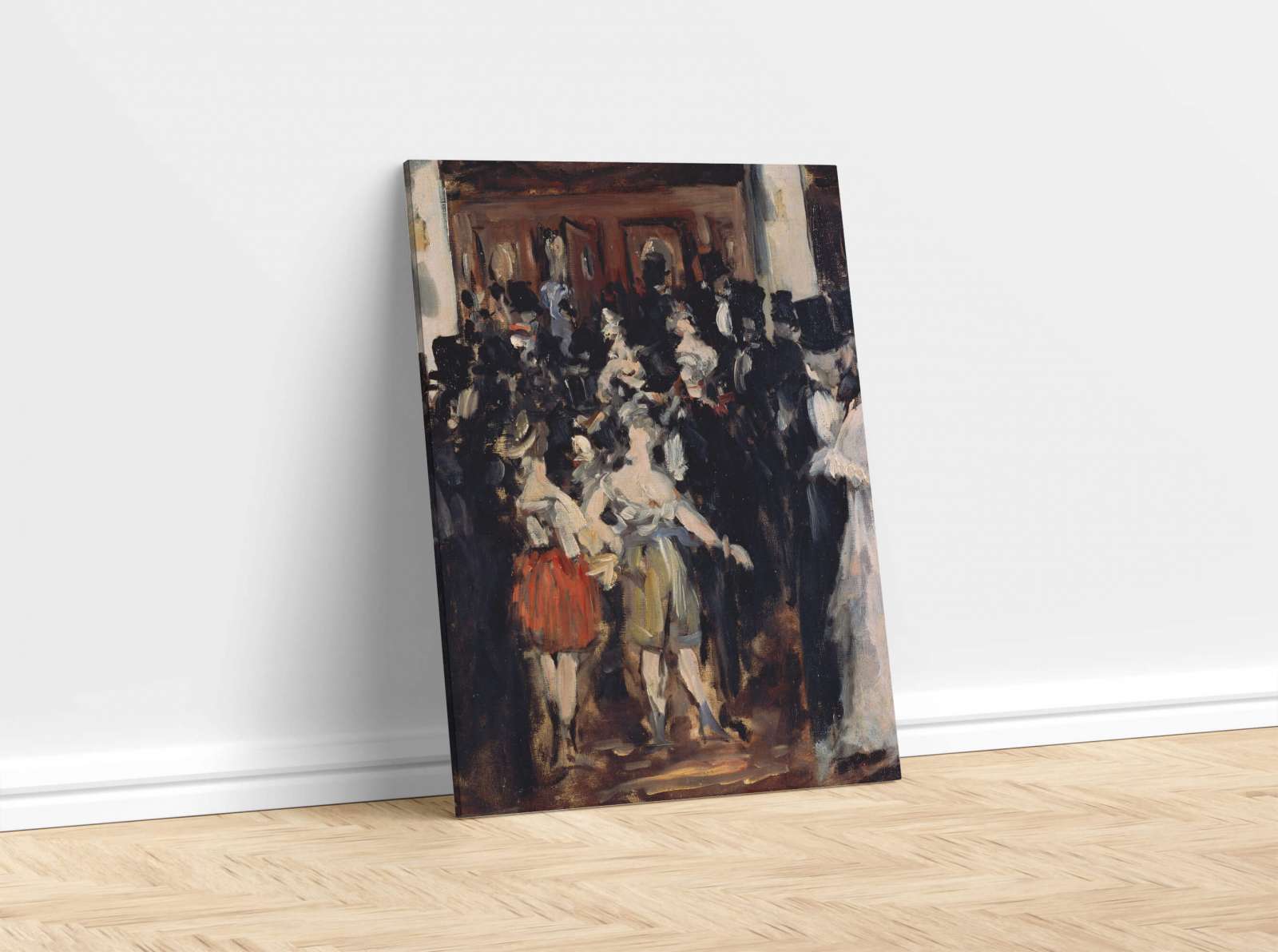 Reprodukcija „Kaukių balius operoje“, Édouard Manet