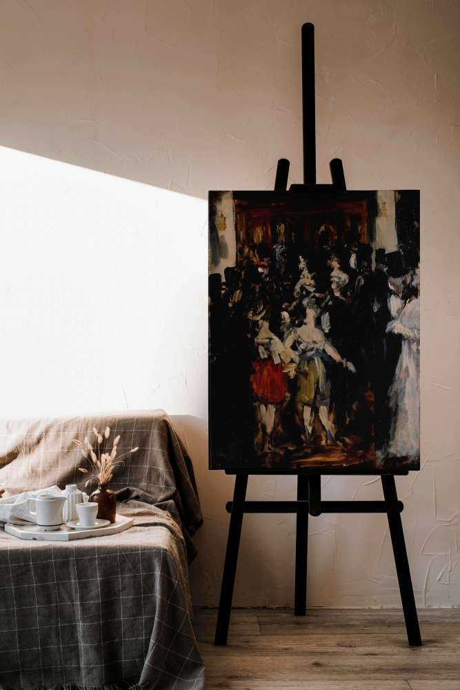 Reprodukcija „Kaukių balius operoje“, Édouard Manet