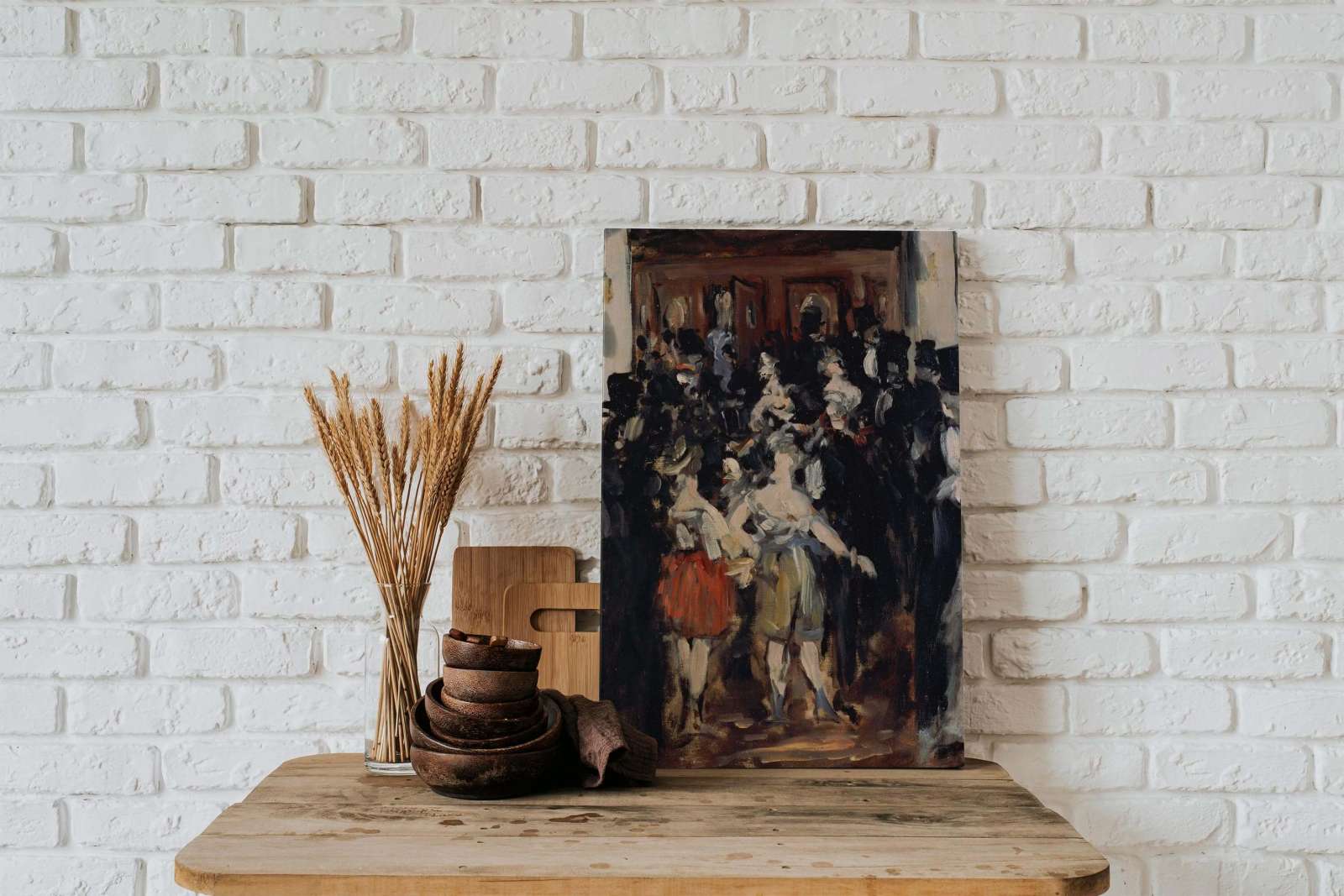 Reprodukcija „Kaukių balius operoje“, Édouard Manet