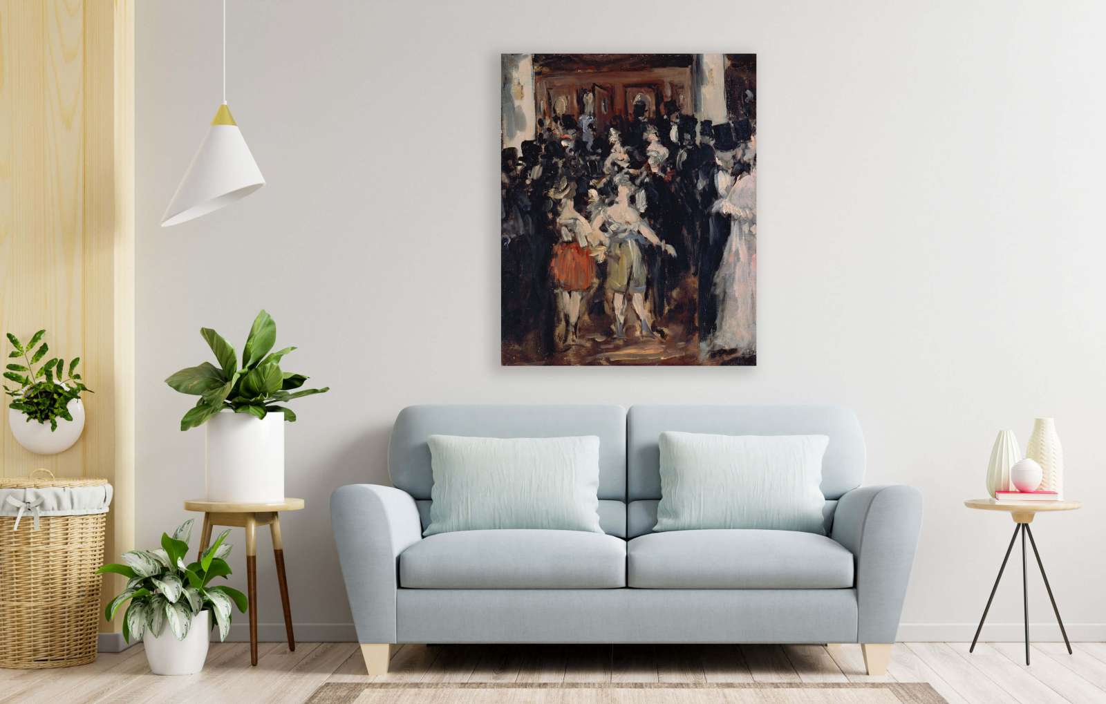 Reprodukcija „Kaukių balius operoje“, Édouard Manet