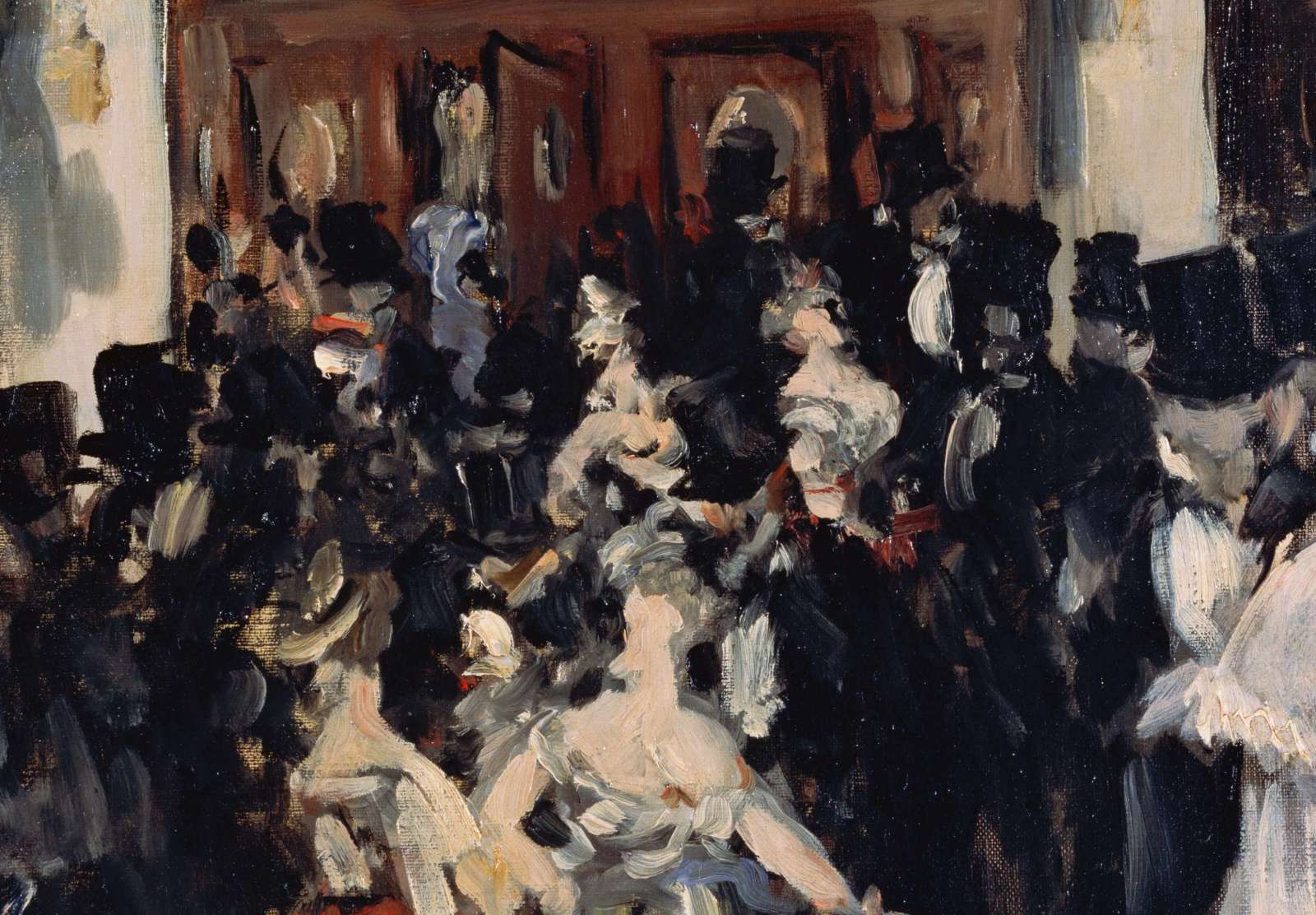 Reprodukcija „Kaukių balius operoje“, Édouard Manet