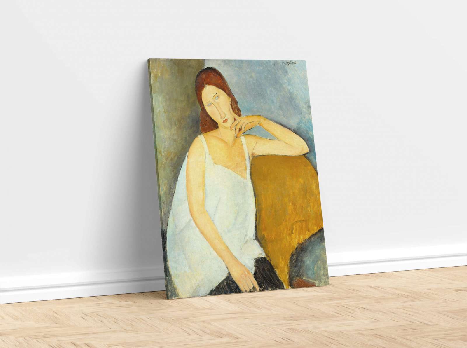 Reprodukcija „Jeanne Hébuterne“, Amedeo Modigliani (1919)