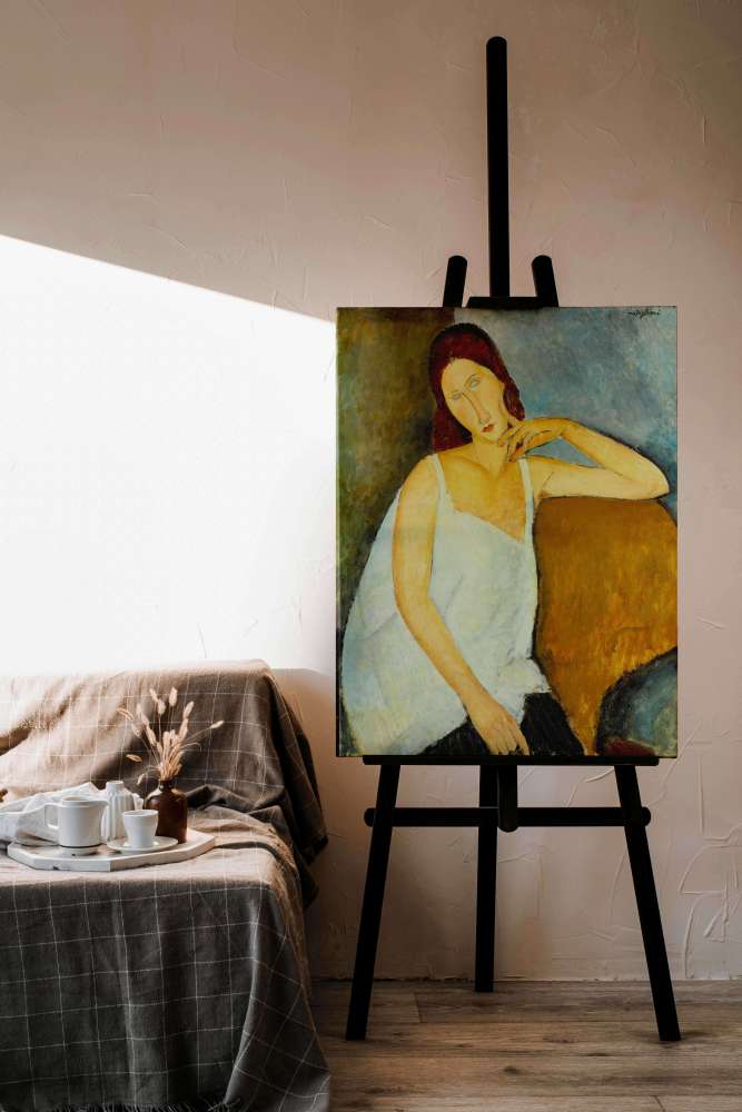 Reprodukcija „Jeanne Hébuterne“, Amedeo Modigliani (1919)